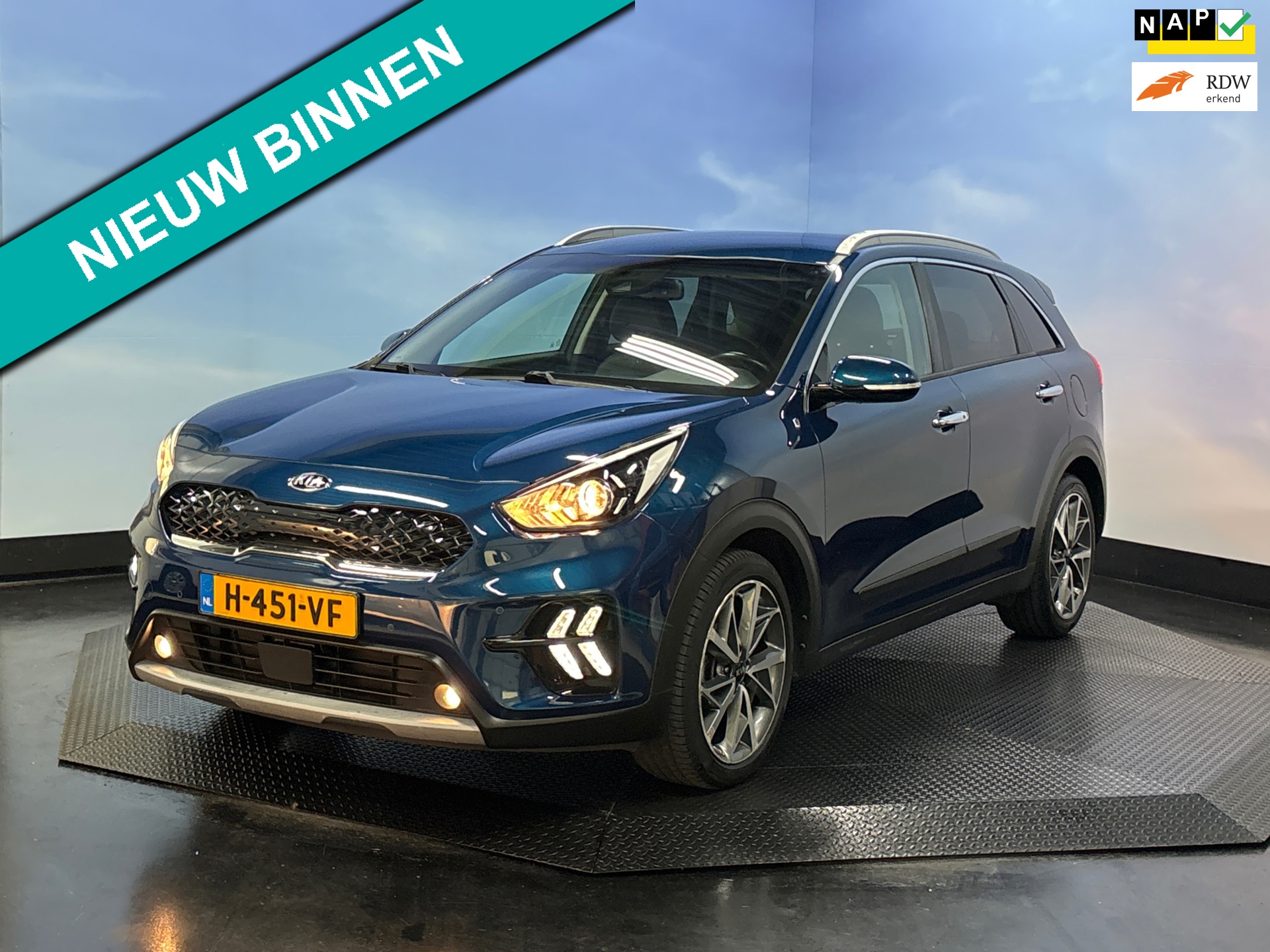 Kia Niro 1.6 GDi Hybrid DynamicPlusLine Navi | Camera | Cruise | Stoelverwarming