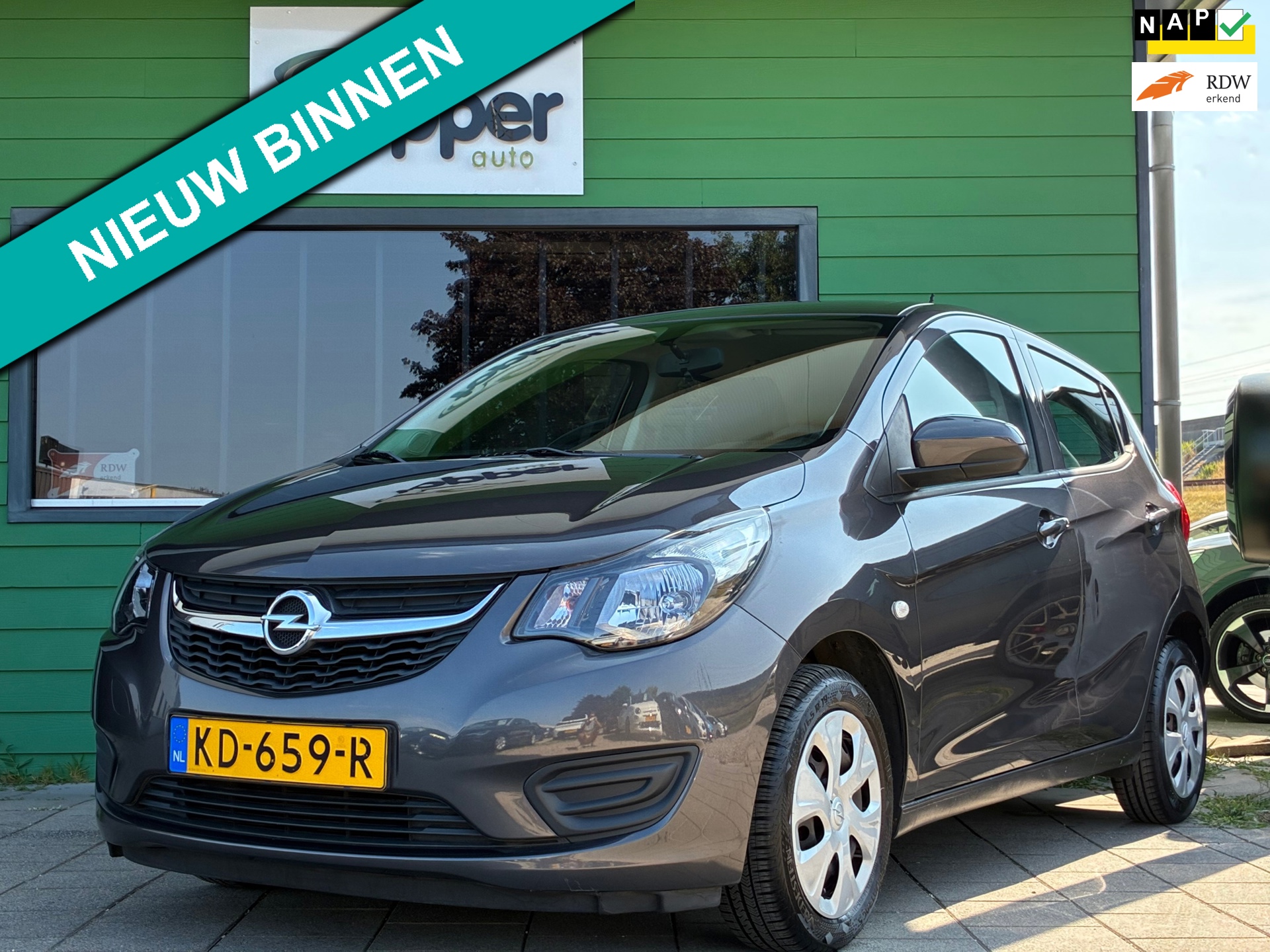 Opel KARL 1.0 ecoFLEX Edition|2e Eigenaar|CruiseControl|Airco|Elektr.ramen|Nieuwe APK|NAP|