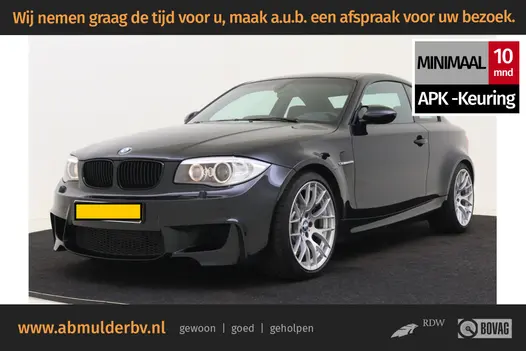 BMW 1 Serie Coupé 3.0i 1M 340PK Uniek, verzamelaars object | 1e Eigenaar | Dealer onderhouden |
