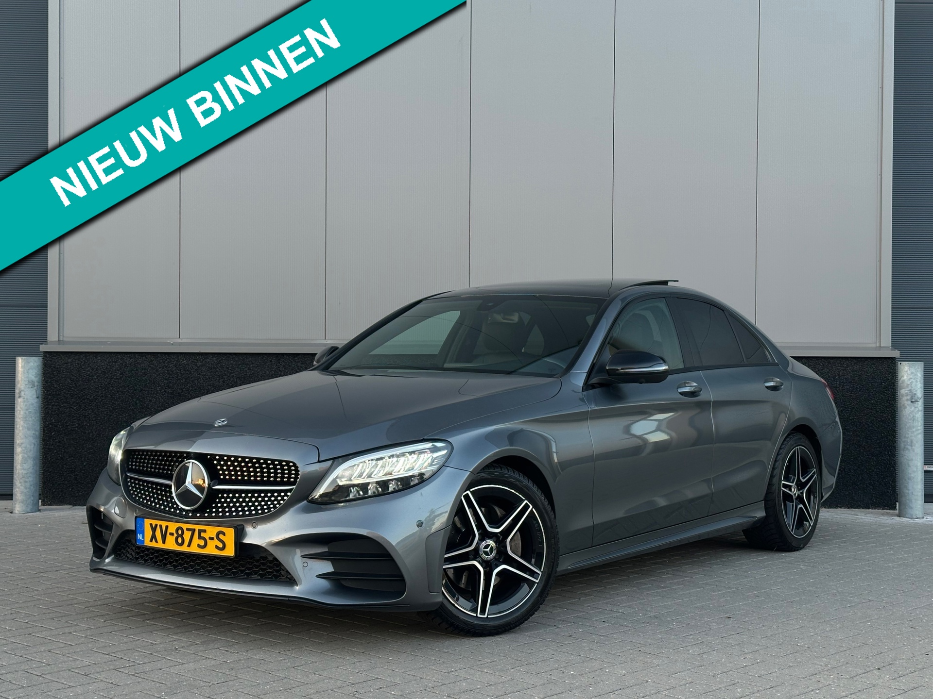Mercedes-Benz C-klasse 180 AMG Line |PANO|360|TREKHAAK|FACELIFT