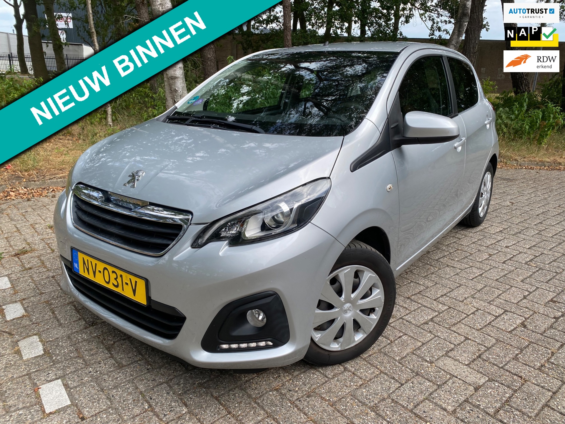 Peugeot 108 1.0 e-VTi 1e Eigenaar|Fietsdrager|Airco|Onderhoudshistorie