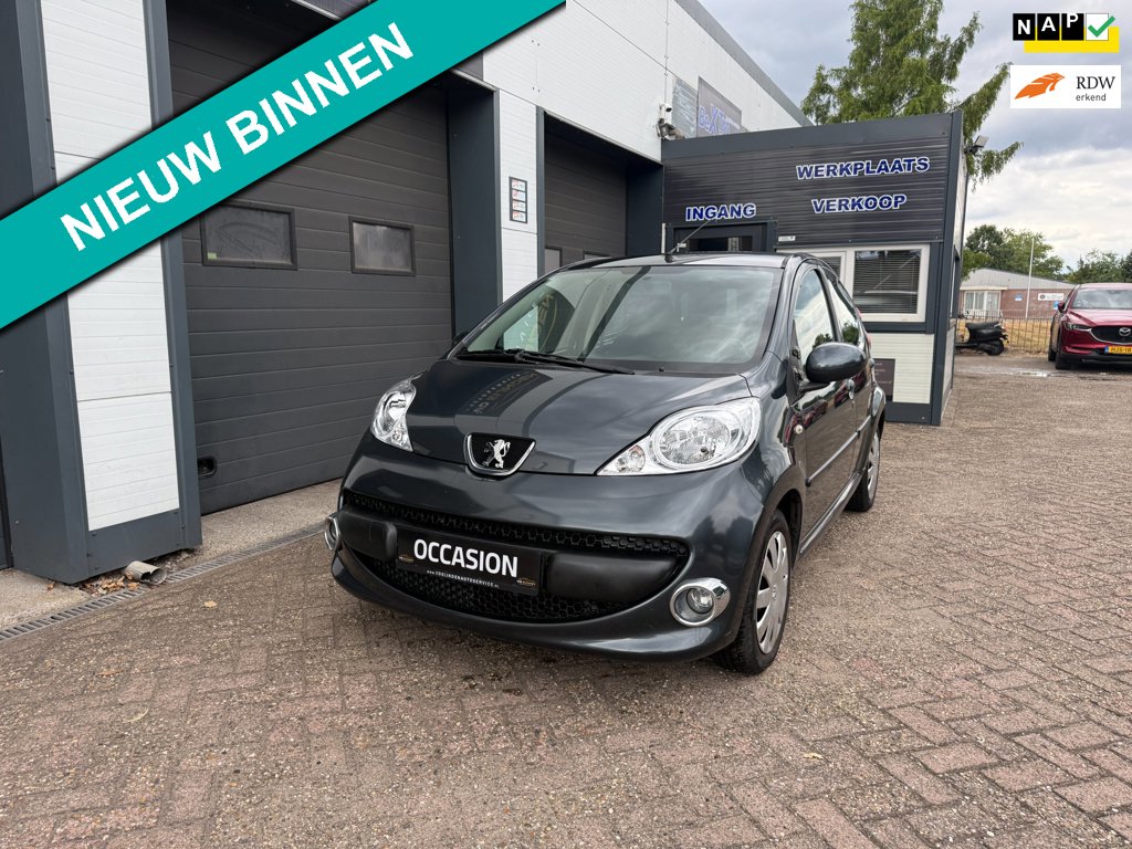 Peugeot 107 1.0 5-deurs – Airco – Nieuwe APK & Beurt – Antraciet