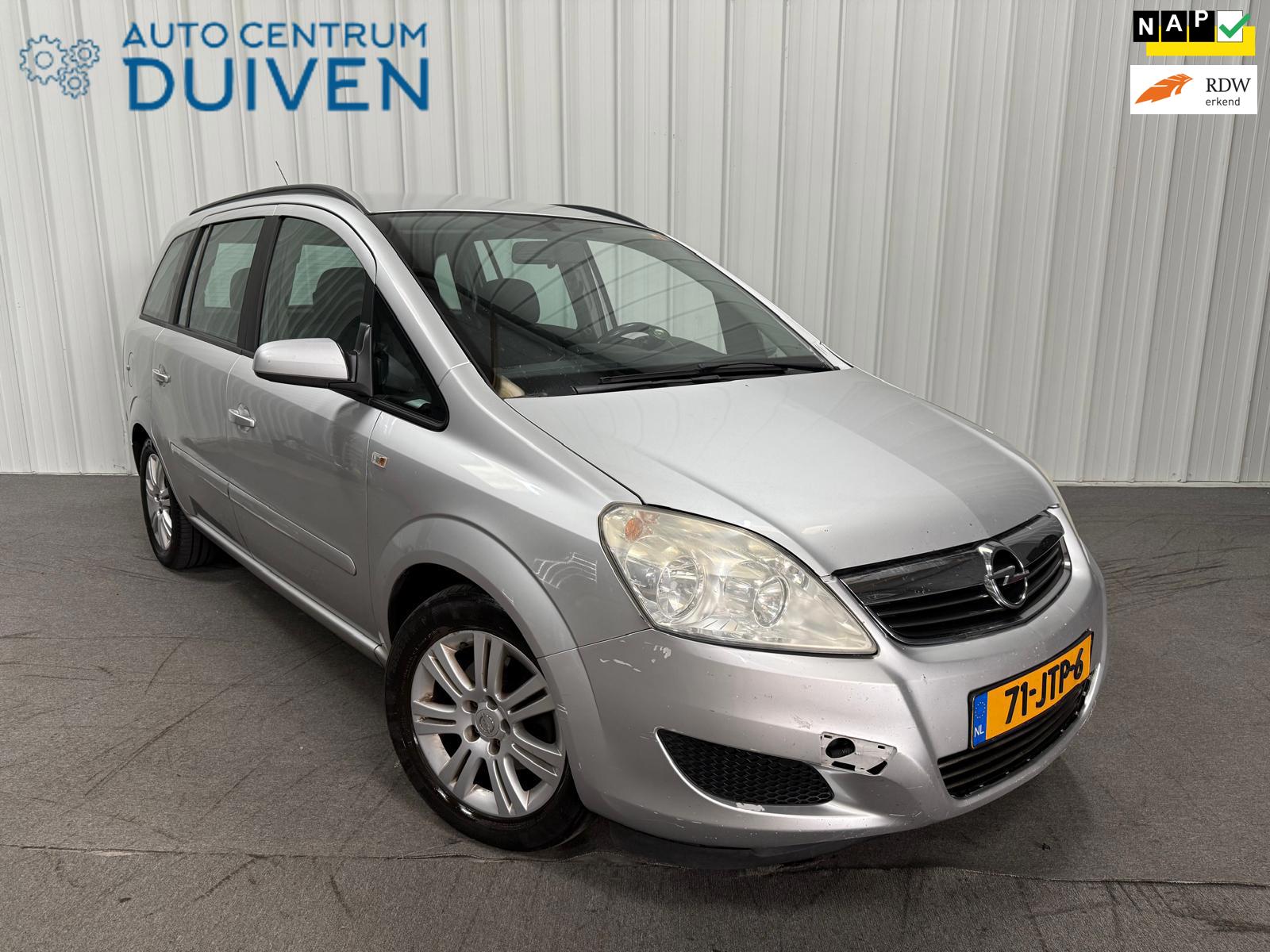 Opel Zafira 1.8 | 7P | Automaat | APK | Airco | Trekhaak