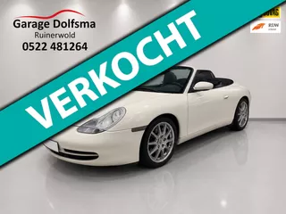 Porsche 911 Cabrio 3.4 Carrera- 2de eigenaar-Volleder-Porsche Sound-Uniek-