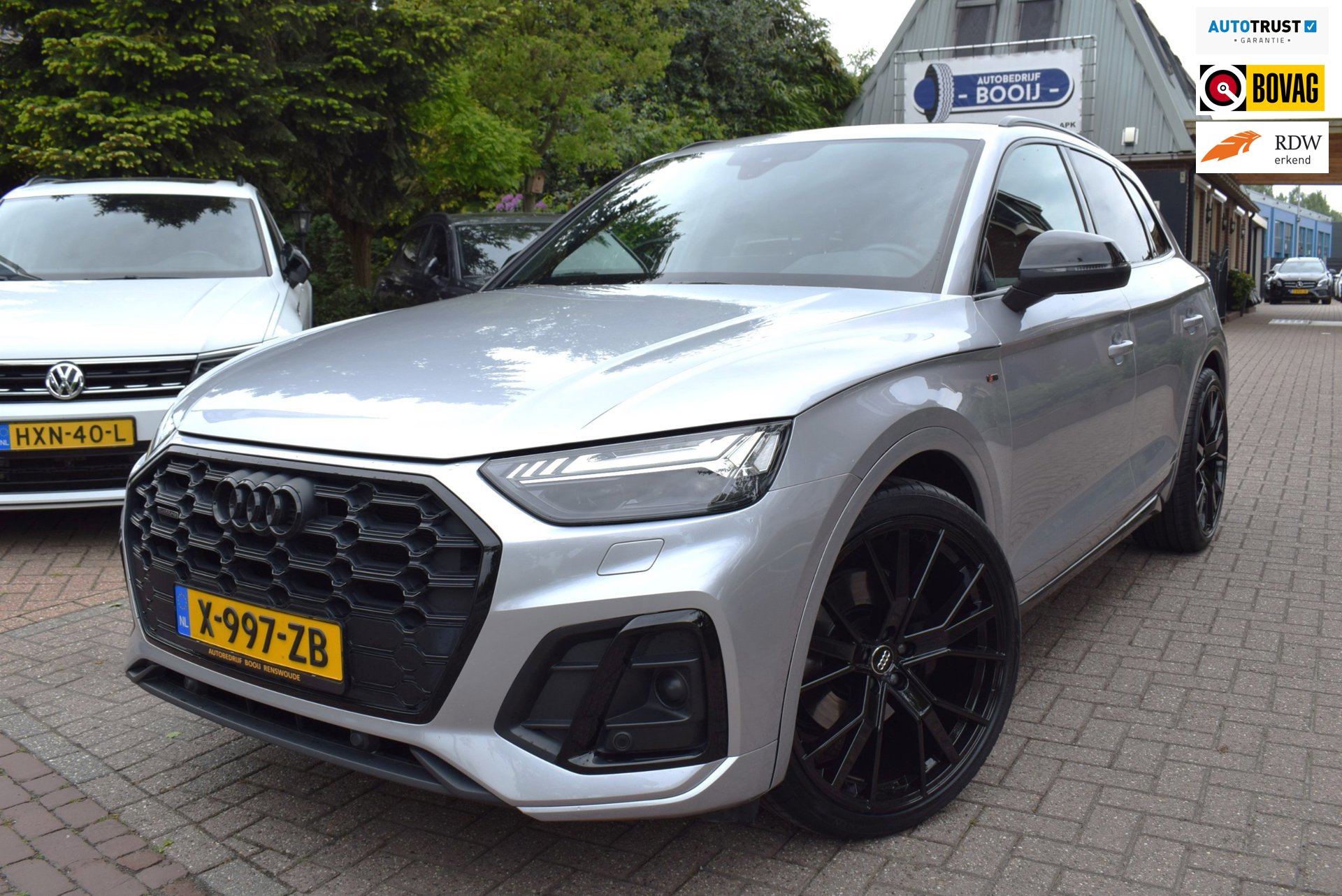 Audi Q5 55 TFSI e S edition S-LINE PANODAK/LUCHTVERING/ADAP CRUISE/MATRIX LED/NAVI/CAMERA/PDC V+A/STOEL EN STUUR VERW/SFEERVERL