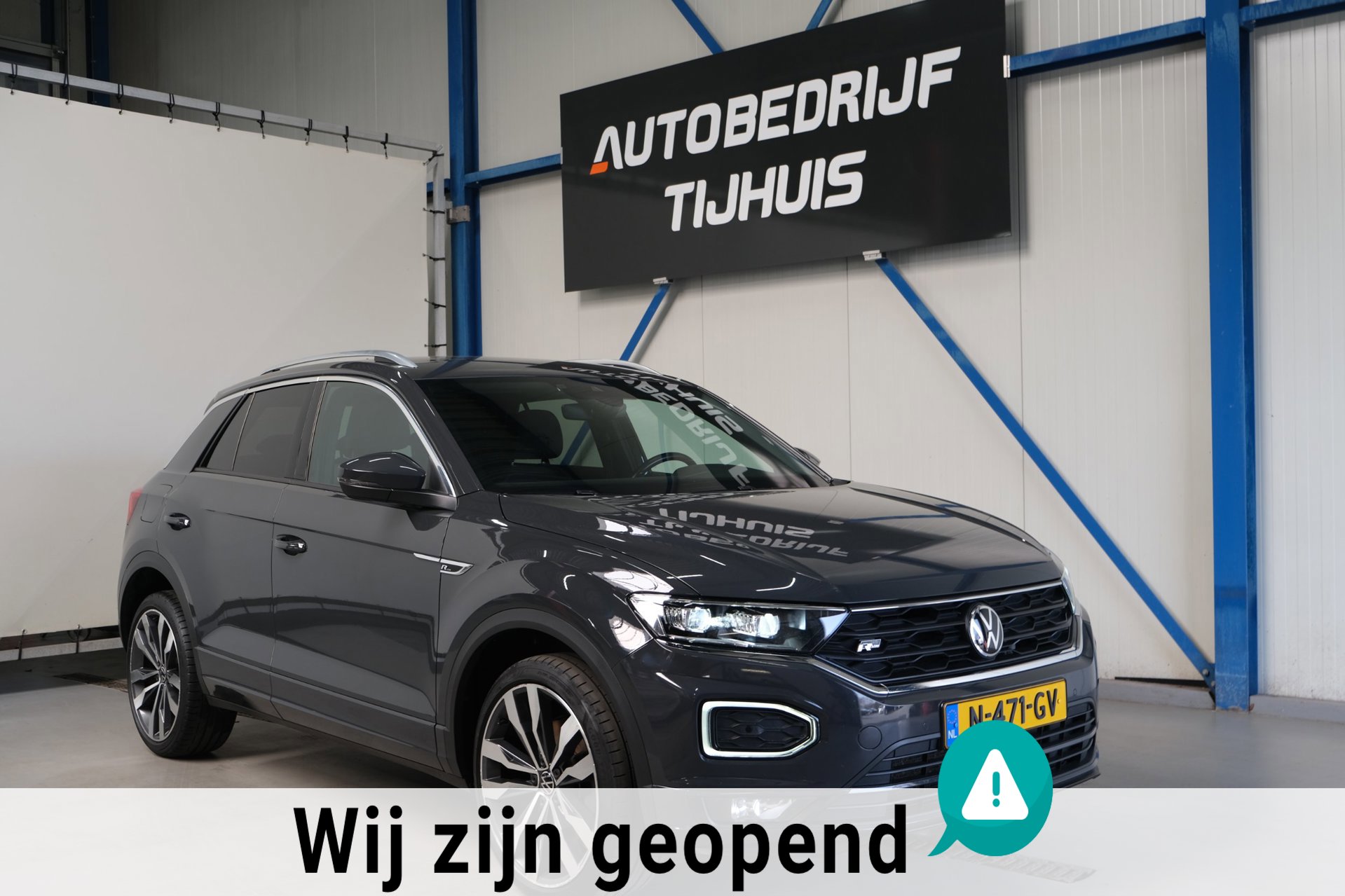 Volkswagen T-Roc 1.5 TSI Sport Business R-Line Automaat - N.A.P. Airco, Cruise, Virtual Display, Carplay.