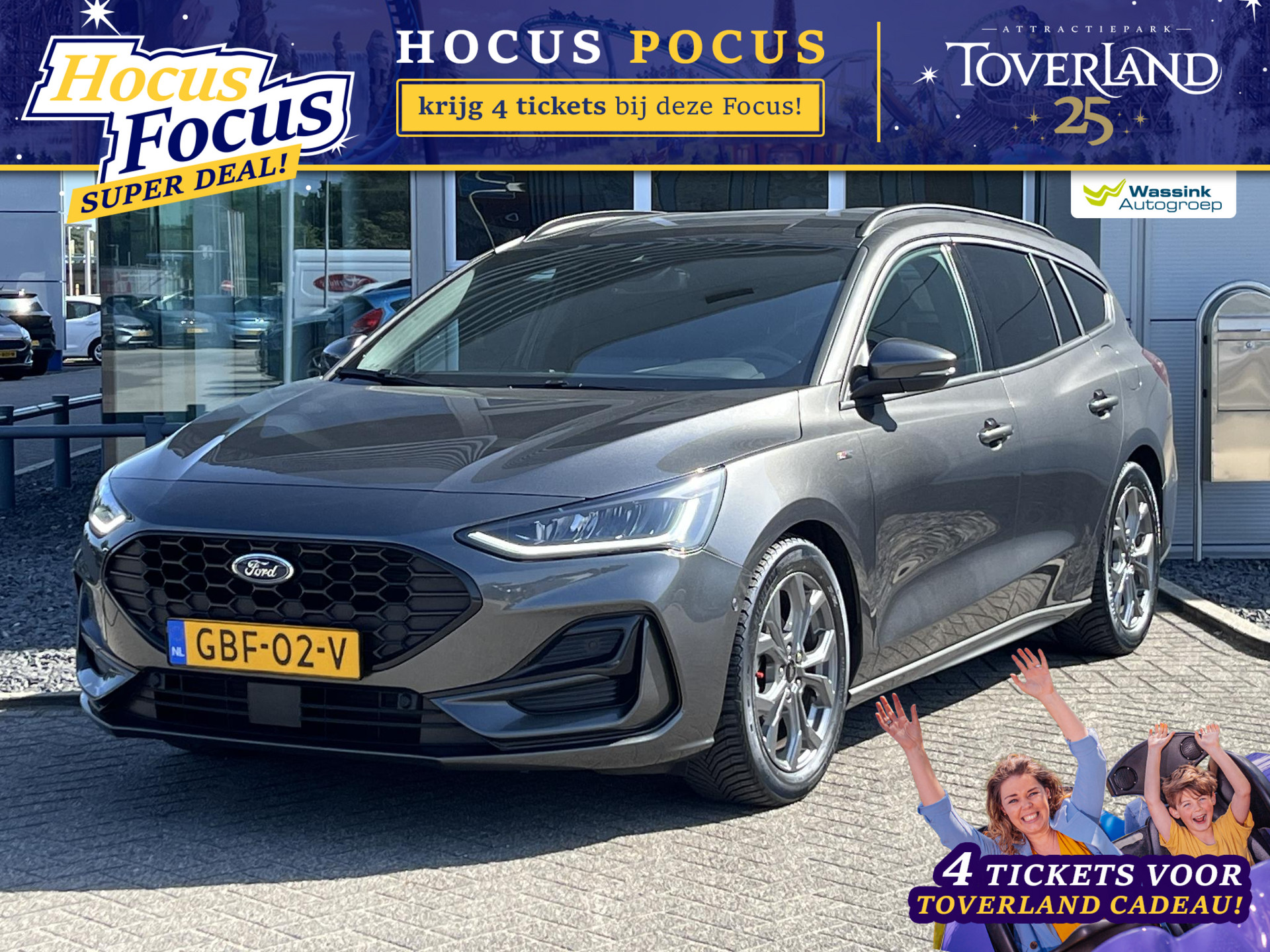 Ford Focus Wagon Hybrid 125 pk ST-Line