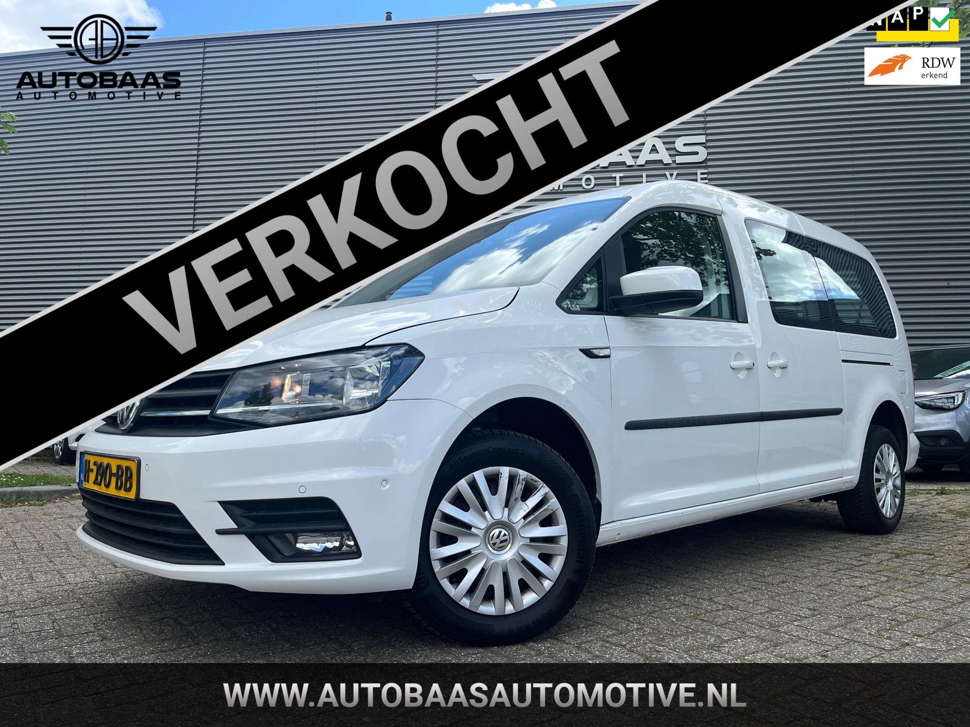 Volkswagen Caddy Maxi 1.0 TSI Trendline 7-Persoons *APK 01-2028+47.426km NAP* NL-AUTO+1EIG+NAP+AIRCO+NAVI+PARKEERSENSOREN+INCL BTW