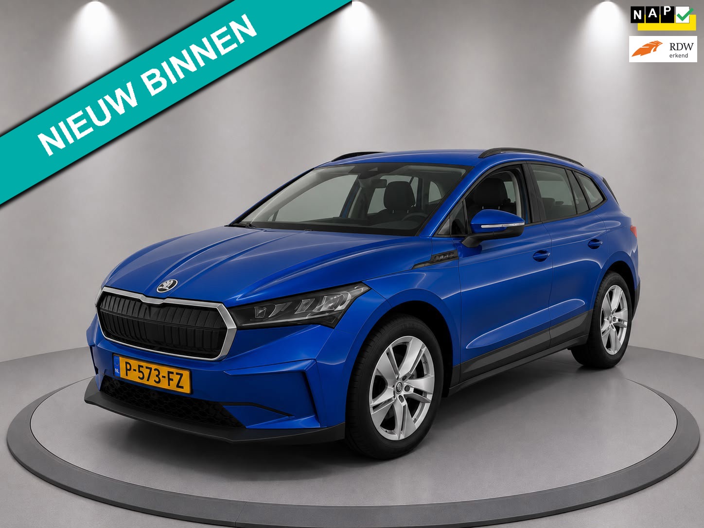 Skoda Enyaq iV 60|1/2 LEDER|AIRCO|NAVI|NL-AUTO|NAP|
