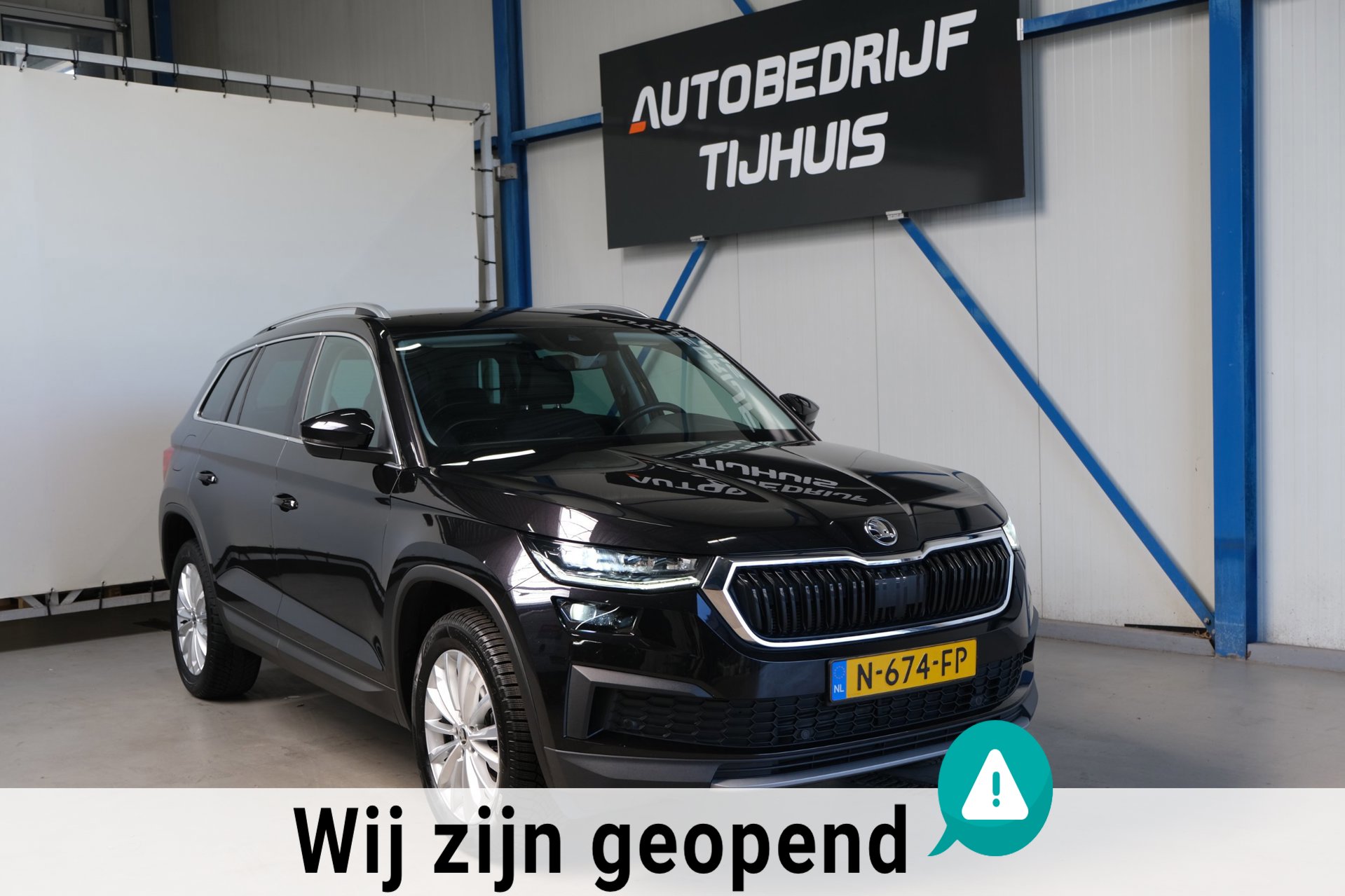 Skoda Kodiaq 1.5 TSI Business Edition 7p. - N.A.P. Airco, Cruise, Carplay, PDC, Navi, Camera, Trekhaak.