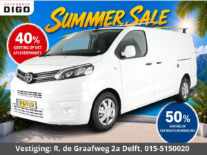 Toyota ProAce Long Worker 1.6 D-4D Cool Comfort Long (ex. BTW)