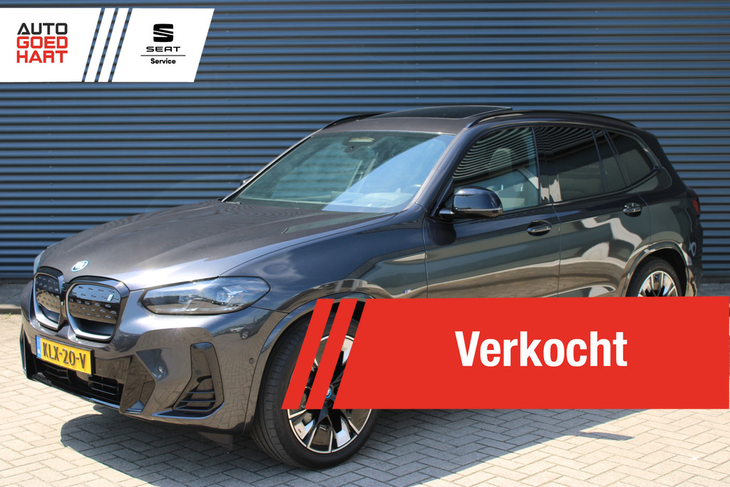 BMW iX3 M-Sport 80 kWh Panoramadak Harman-Kardon Elekt.-Trekhaak Head-UP Full-Led