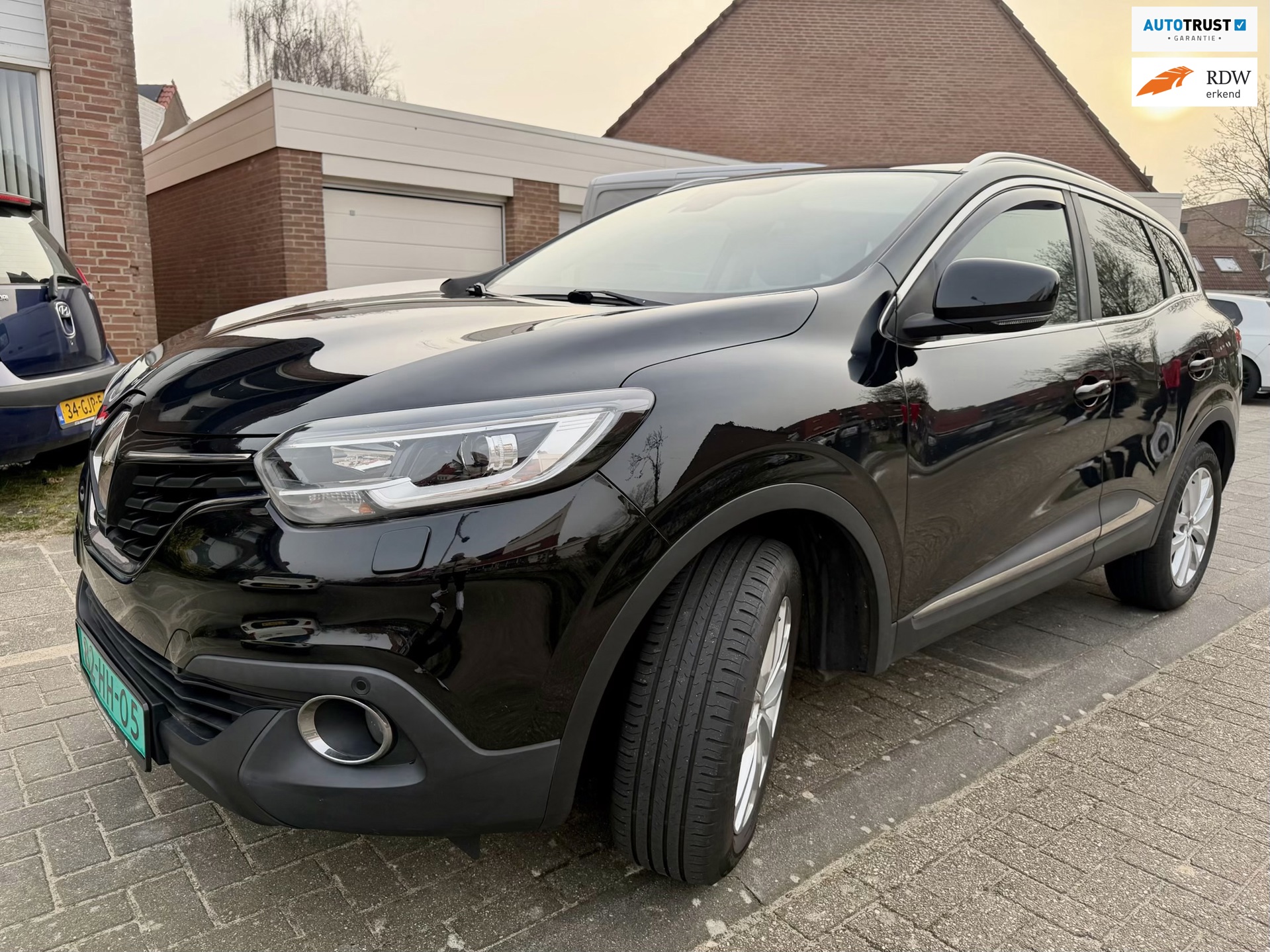 Renault Kadjar Verwarmt voor raam 6 bakLimited
