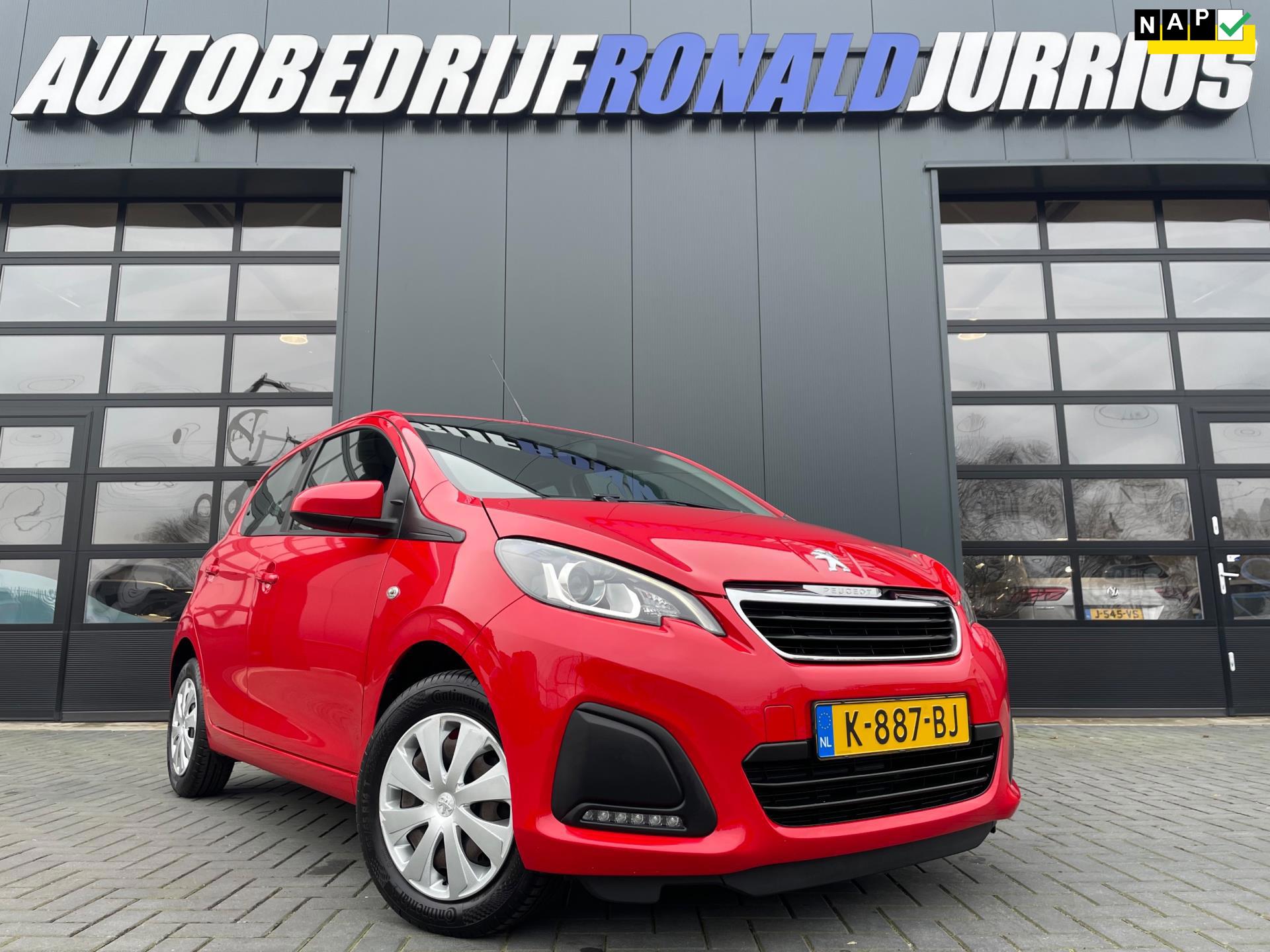Peugeot 108 1.0 e-VTi Active NL.Auto/Airco/Bluetooth/Elc.Pakket/5Deurs/1Ste Eigenaar/Dealer Onderhouden