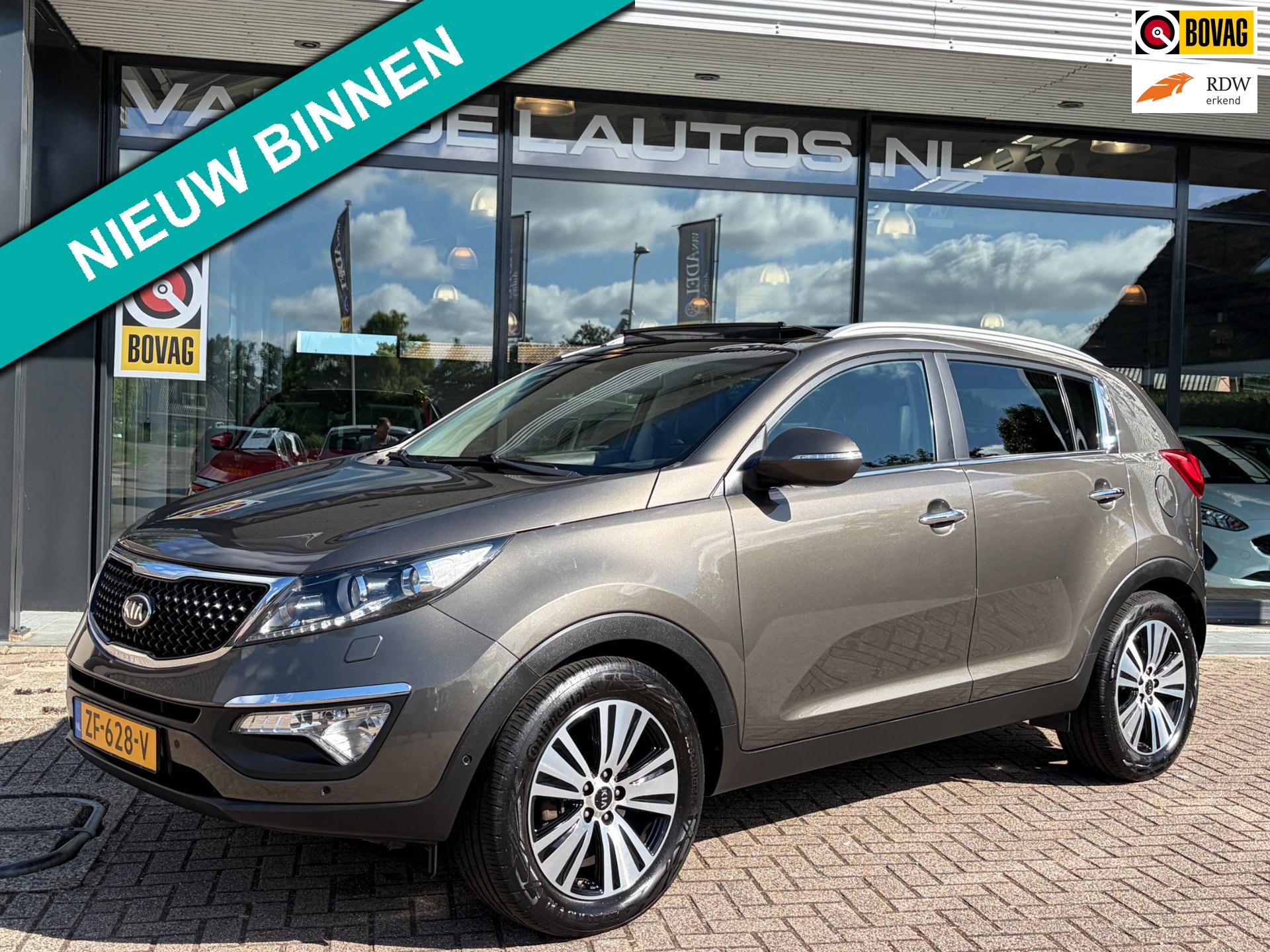 Kia Sportage 2.0 Executive Aut. Panorama Leer Clima Cruise Camera Trekhaak Dealeronderhouden!
