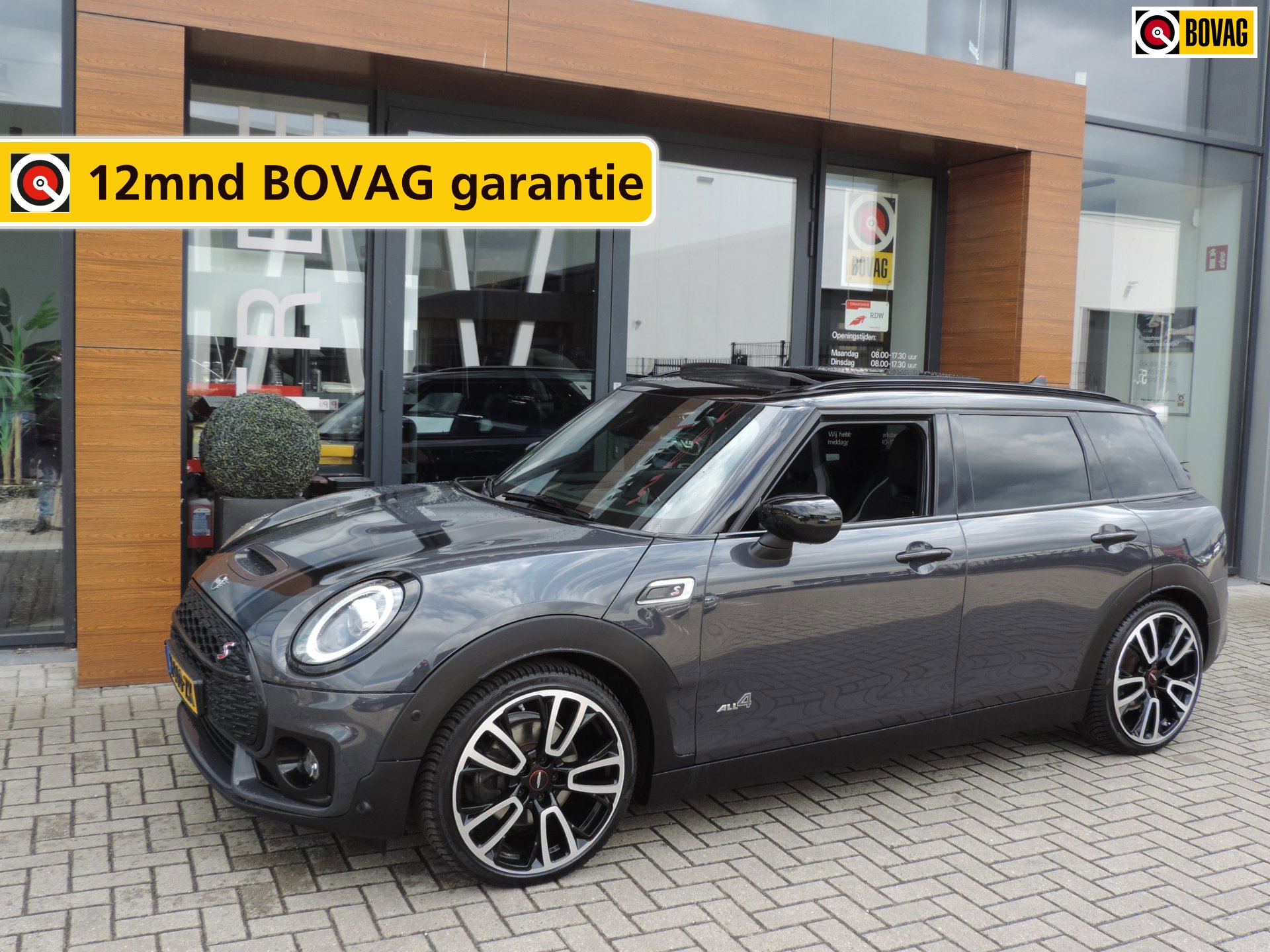 Mini Clubman 2.0 Cooper S ALL4 Chili JCW AUTOMAAT | Headup | Afn.th | 19'' Allseason | JCW Pakket | Camera | Stoelverw | Dealerond