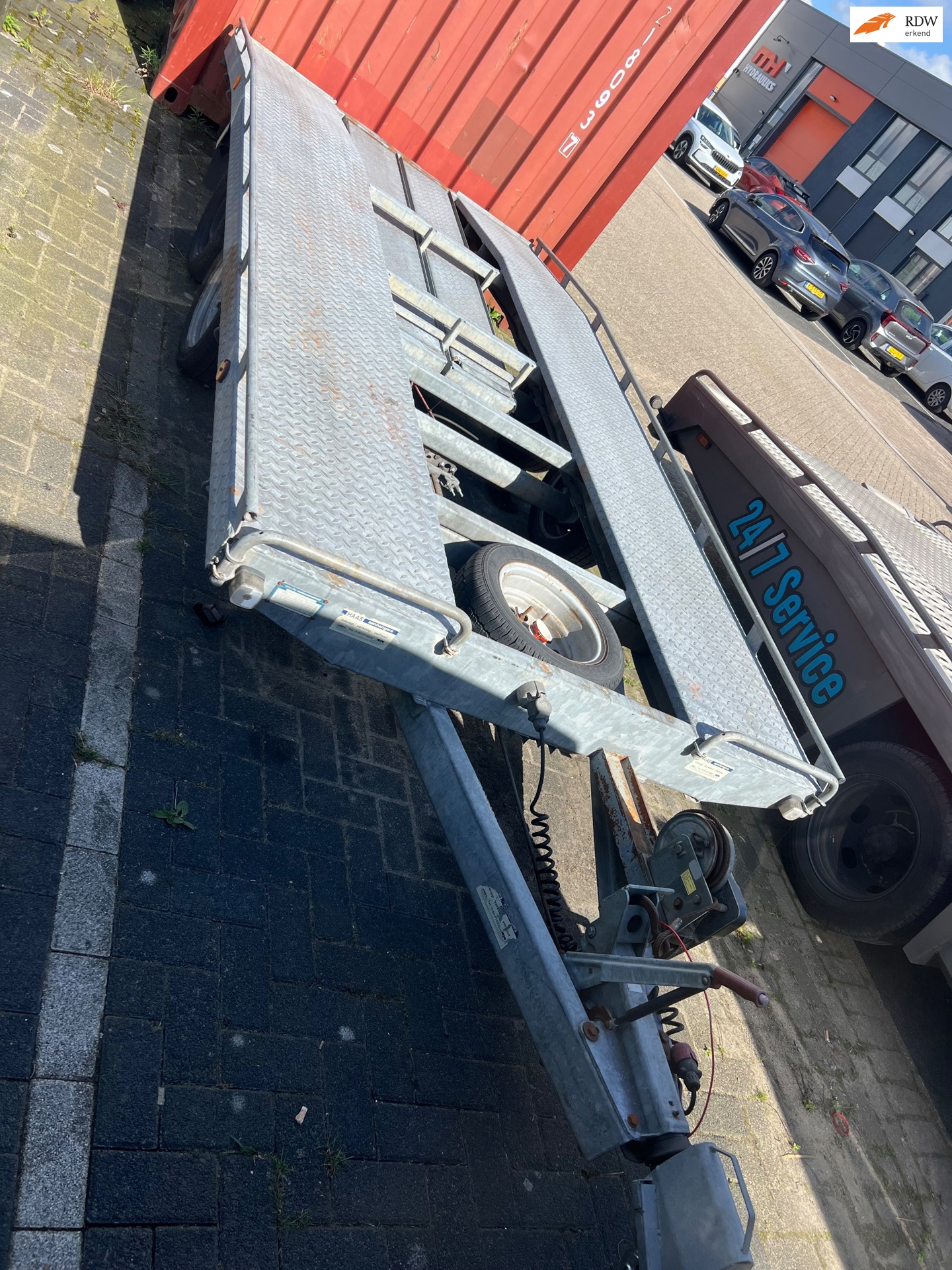 Verdonk VA-TA-AT2 Autoambulance oprijwagen 2500 kilo nieuwe remmen nieuwe banden