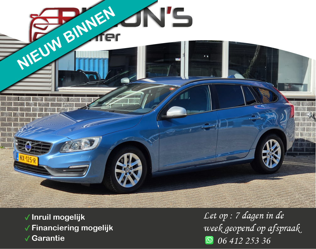 Volvo V60 2.0 D2 Momentum Dealer Onderhouden 1 Ste Eigenaar