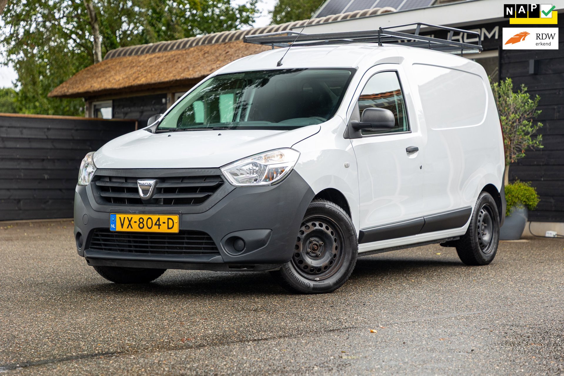 Dacia Dokker 1.5 dCi 75 Ambiance Airco I Trekhaak I Imperiaal I Parkeersensoren I NAP I BTW