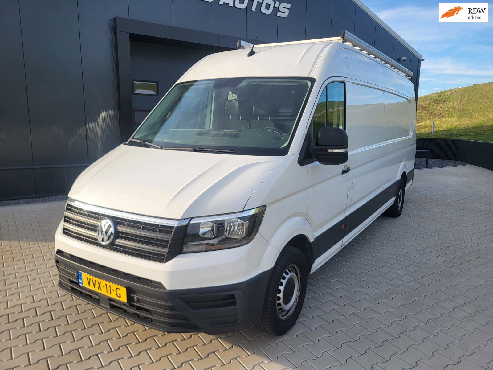 Volkswagen Crafter 35 2.0 TDI L5H3 Comfortline, Camera, Parkeersensoren, Imperial met ladderrol