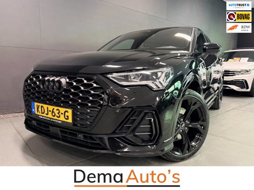 Audi Q3 Sportback 45 TFSI e 3X S-LINE BLACK-LINE 20''RS SOH 91,2%/NAVI/DAB/CARPLAY/CAM/KEY-LESS/V-COCKPIT/LED//