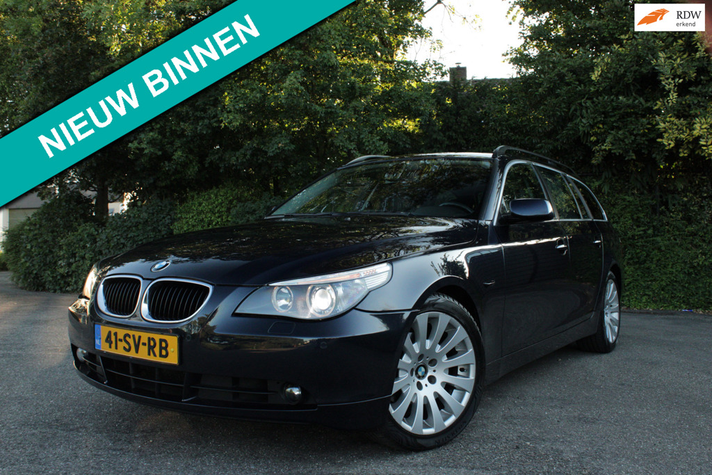 BMW 5-serie Touring 525i High Executive | Pano | CarPlay | Memory | Leder