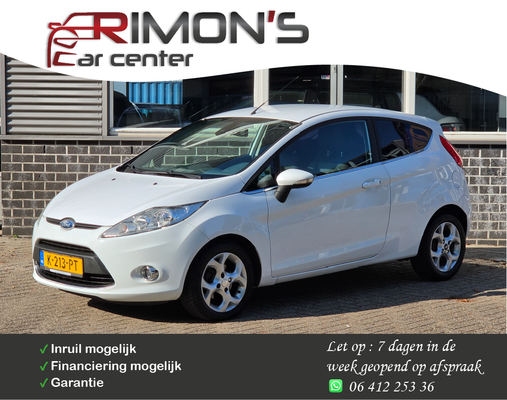 Ford Fiesta 1.25 Titanium Airco Stoelverwarming Apk 02-2027