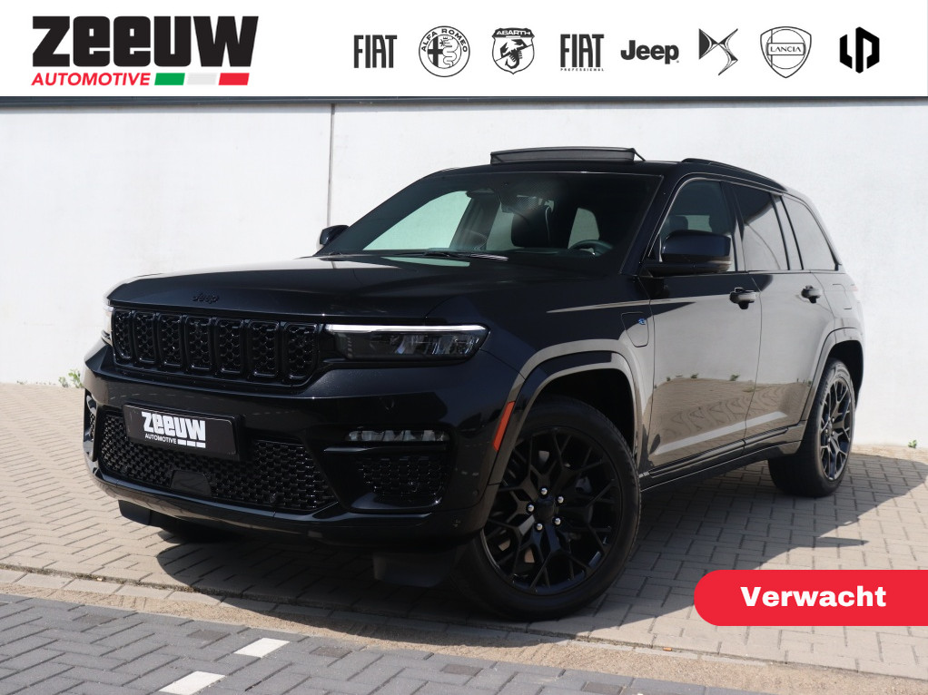 Jeep Grand Cherokee Summit Reserve 4xe 380pk | Leder | Black Line | Pano | 21'