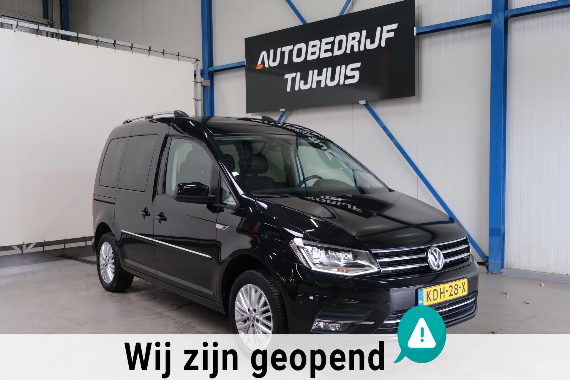 Volkswagen CADDY 1.4 TSI Highline Automaat - Airco, Cruise, Navi, Stoelverwarming, Camera, Trekhaak.
