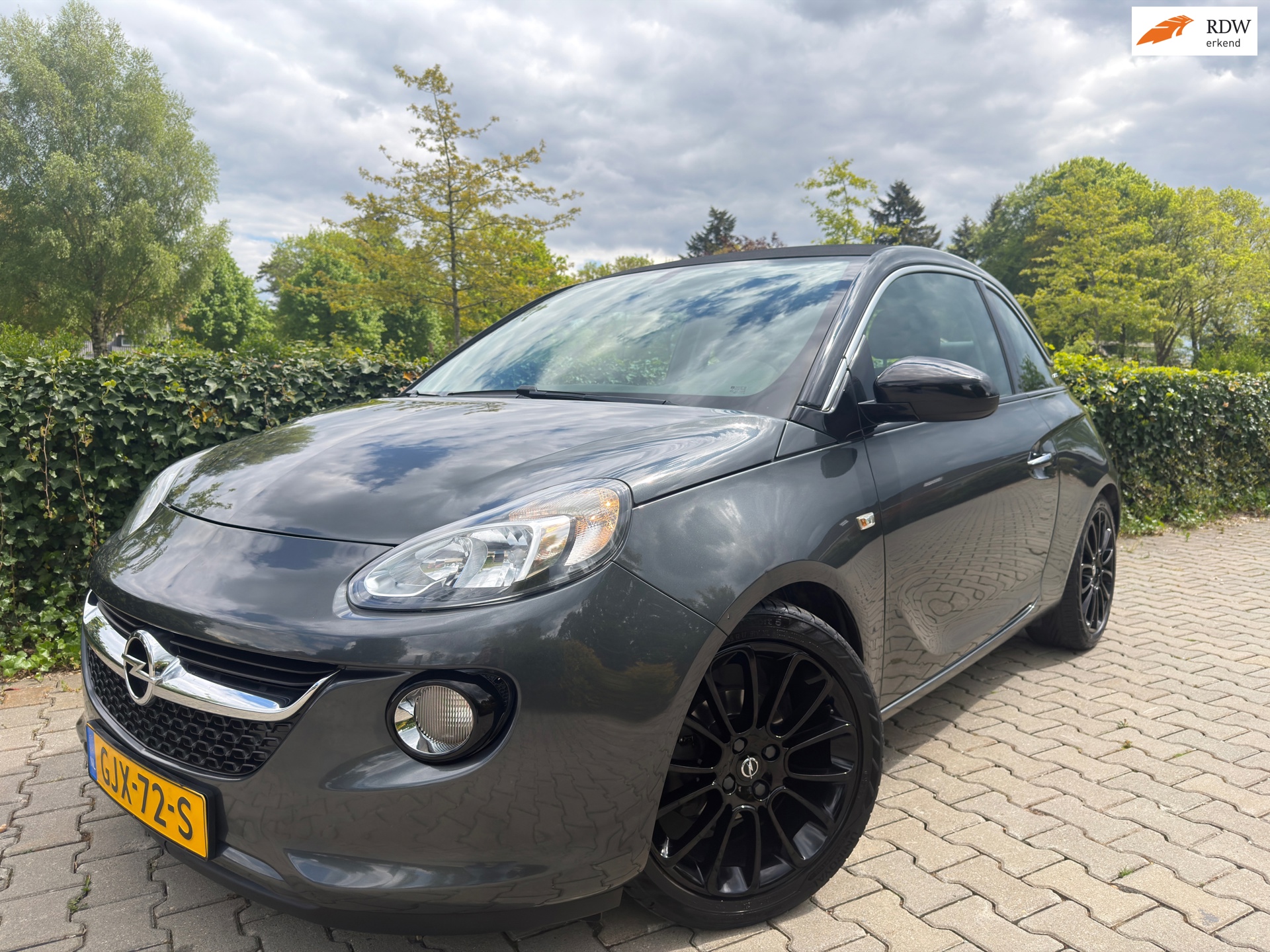 Opel ADAM 1.2 Edtion , Vouwdak , City , Half-Leder , Navi-Multimedia , Isofix , Pdc , 17" Lm Velgen.
