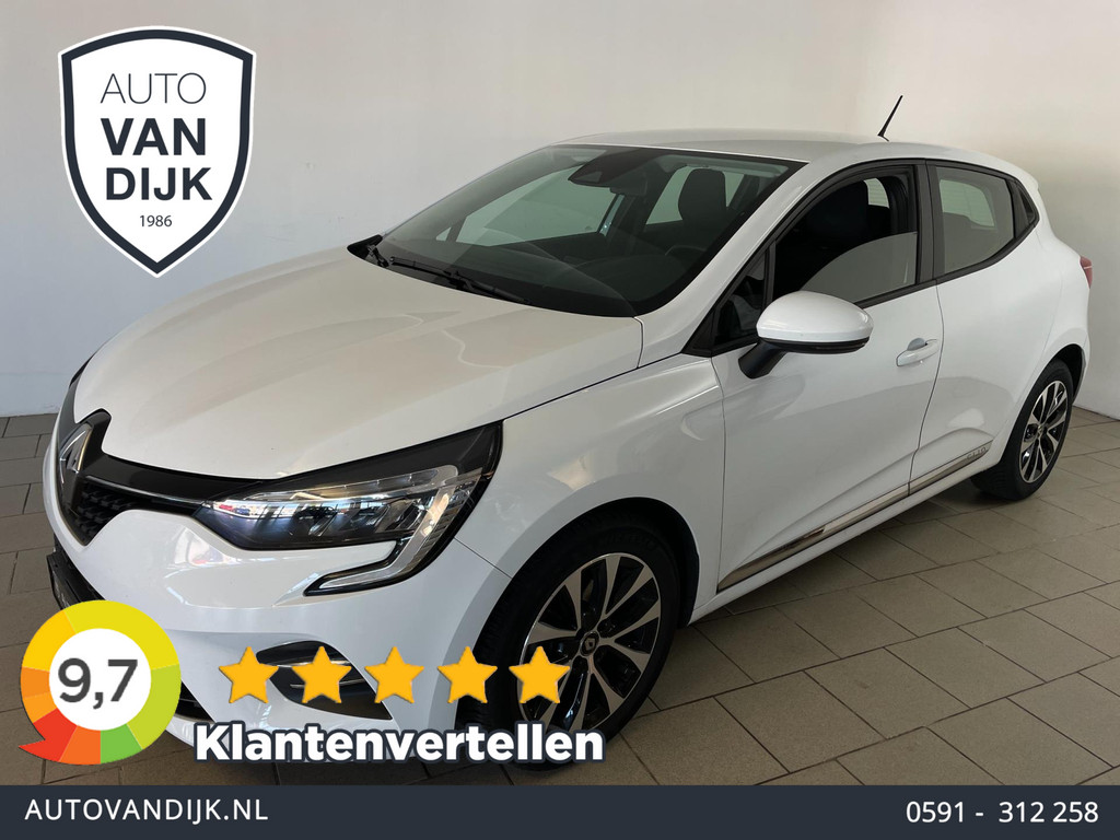 Renault Clio 1.0 TCe Zen AIRCO NAVI CRUISE APPLE CARPLAY BLUETOOTH VELGEN PDC 5DRS ELEK RAMEN CENT VERG NIEUWSTAAT