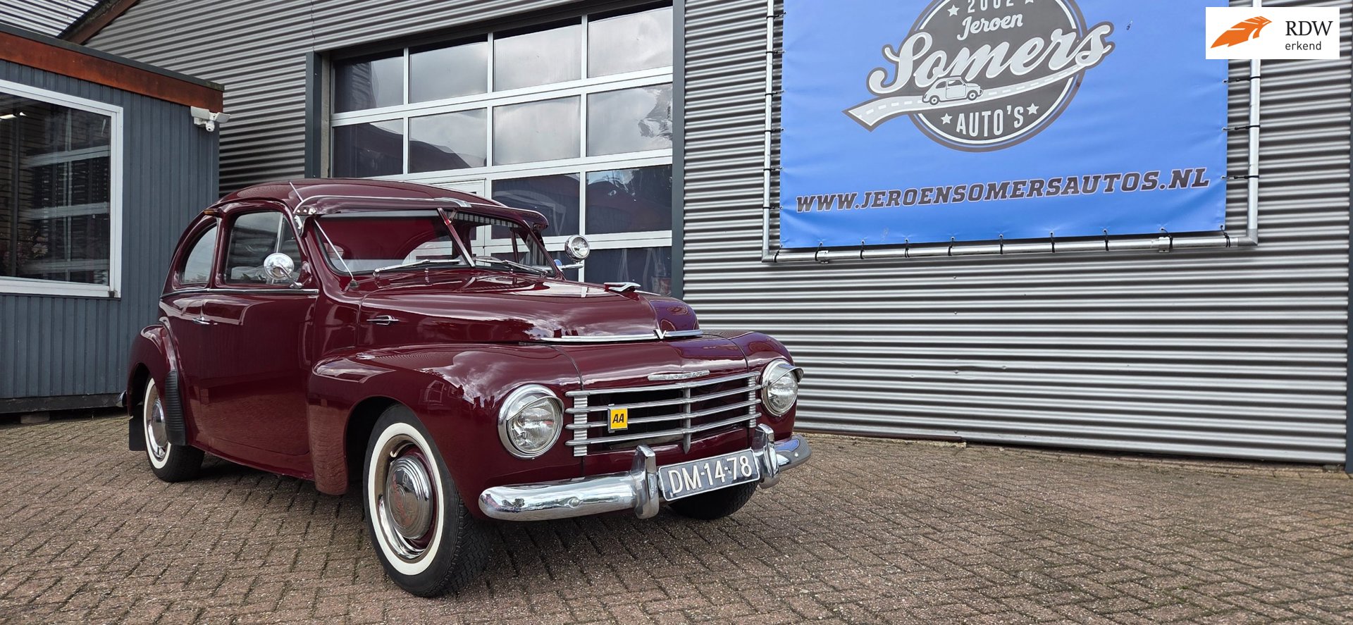 Volvo 444 1953 katterug
