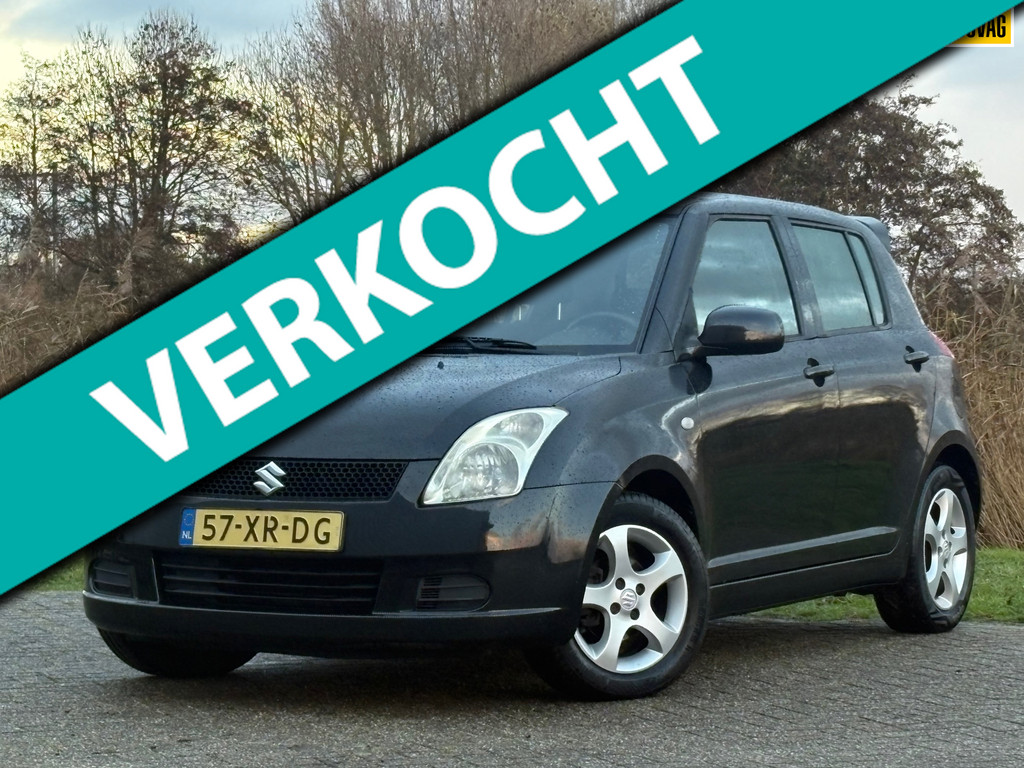 Suzuki Swift 1.3 GLS 5drs Bandit - Pearl Black - AC/LMV/Bleutooth