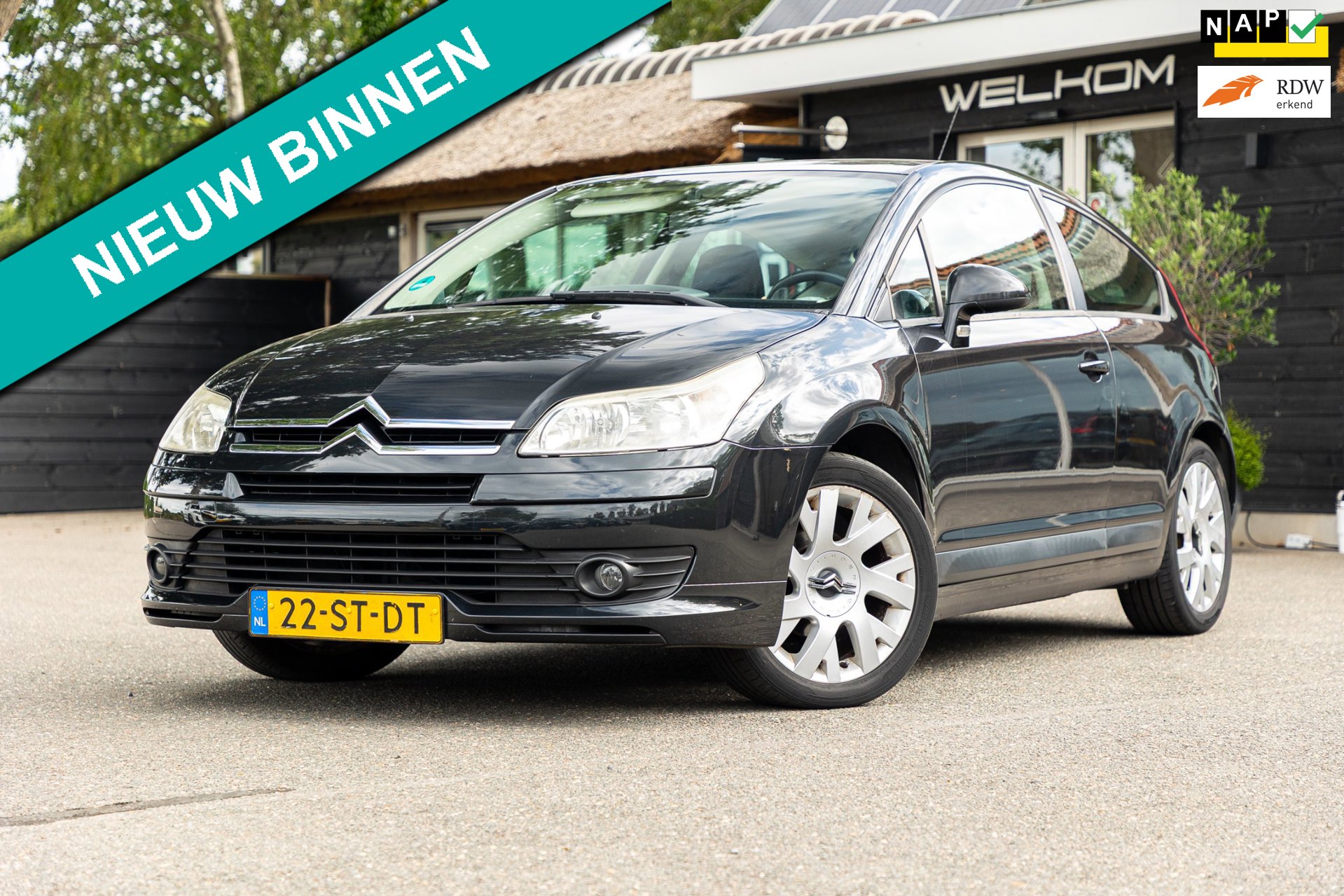 Citroën C4 Coupé 1.6-16V VTR+ APK 1-8-2027 I Trekhaak I Subwoofer I Airco I Cruise I Meeneemprijs