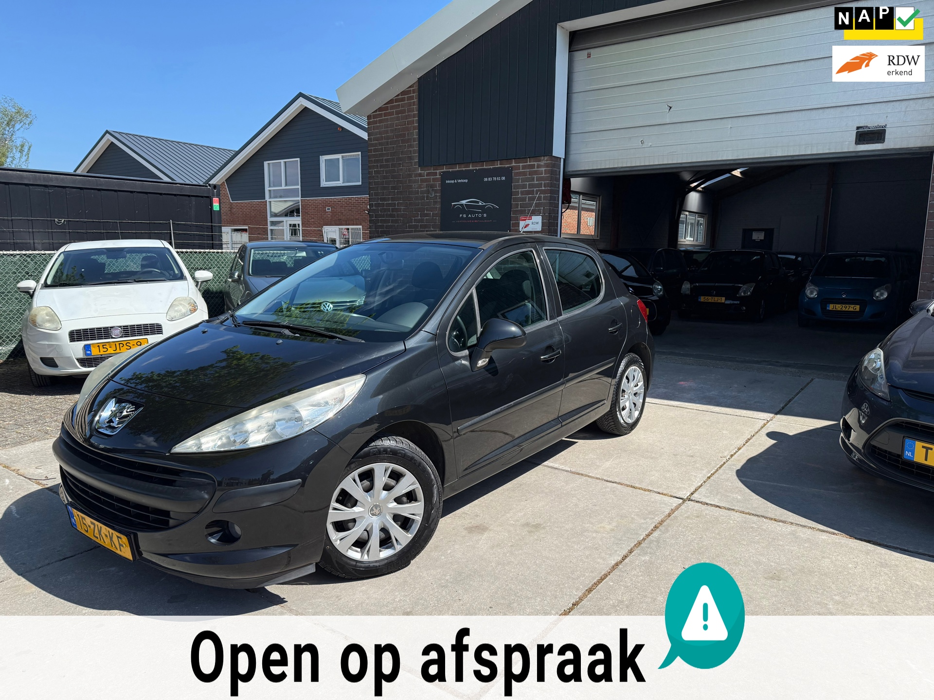 Peugeot 207 1.4 VTi Cool 'n Blue|NEW APK|AIRCO|CRUISE|SENSOREN|ELECT.PAKKT|CENTRL.DEUR|ZUINIG|BETAALBAAR|2SLEUTELS|ELECT.SPIEGELS|