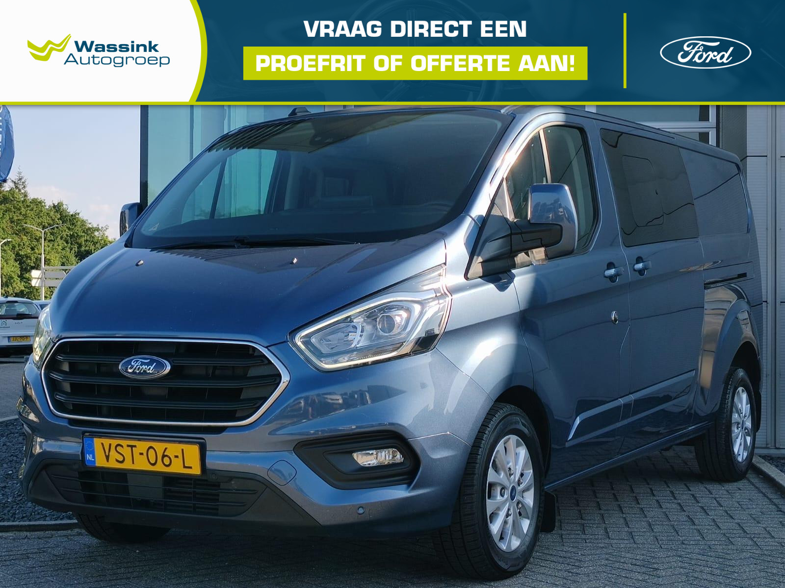 Ford Transit Custom 300 2.0 TDCI L2H1 Limited DC