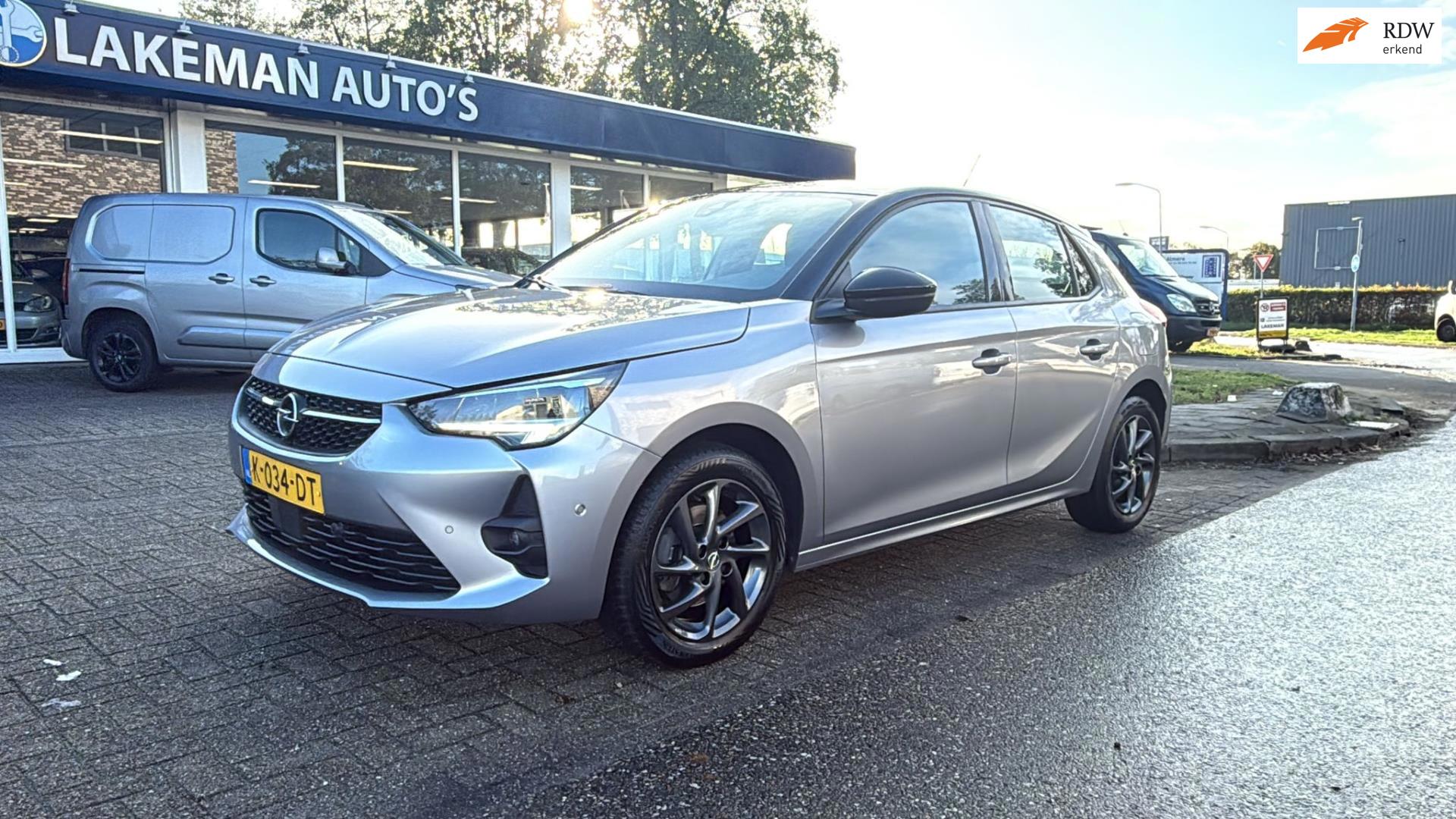 Opel Corsa 1.2 GS Line Led Navi Sport Huurkoop Inruil APK Garantie