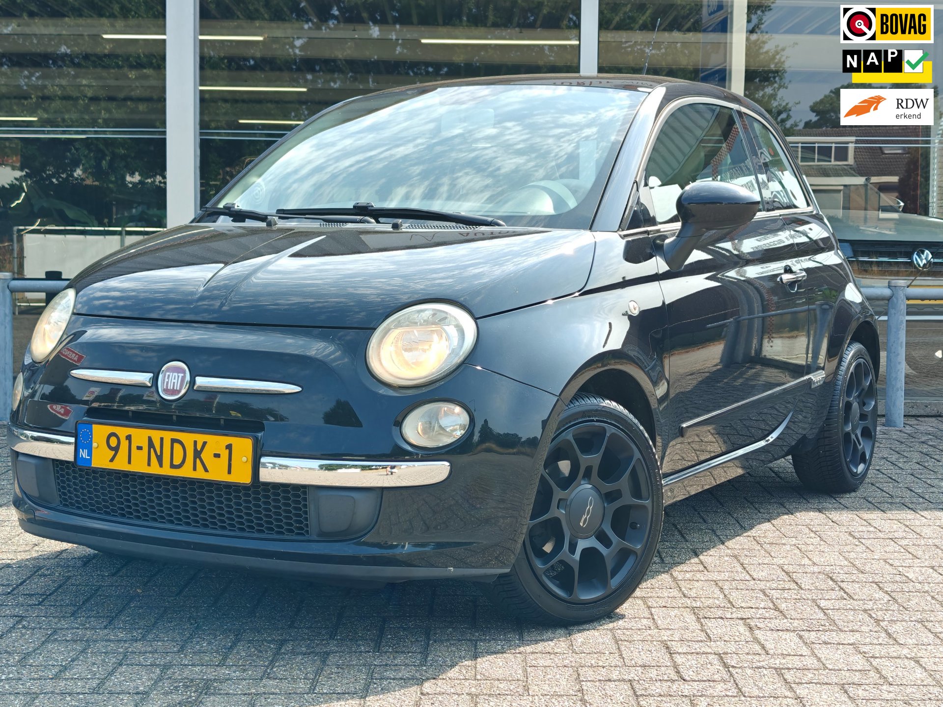 Fiat 500 1.2 Lounge Automaat | Panoramadak | Lederen bekleding | Nieuwe distributieriem !