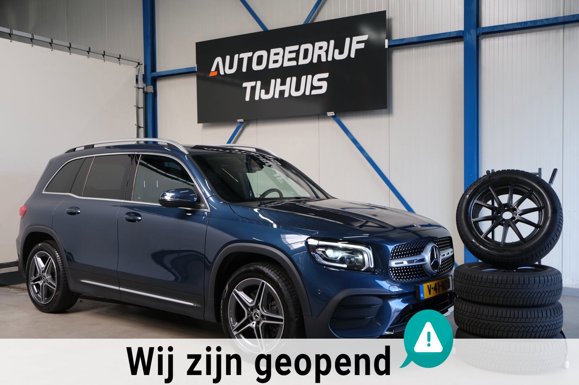 Mercedes-Benz GLE 220 D 4MATIC AMG > Grijs kenteken < Airco, Cruise, Trekhaak, Camera, Carplay.
