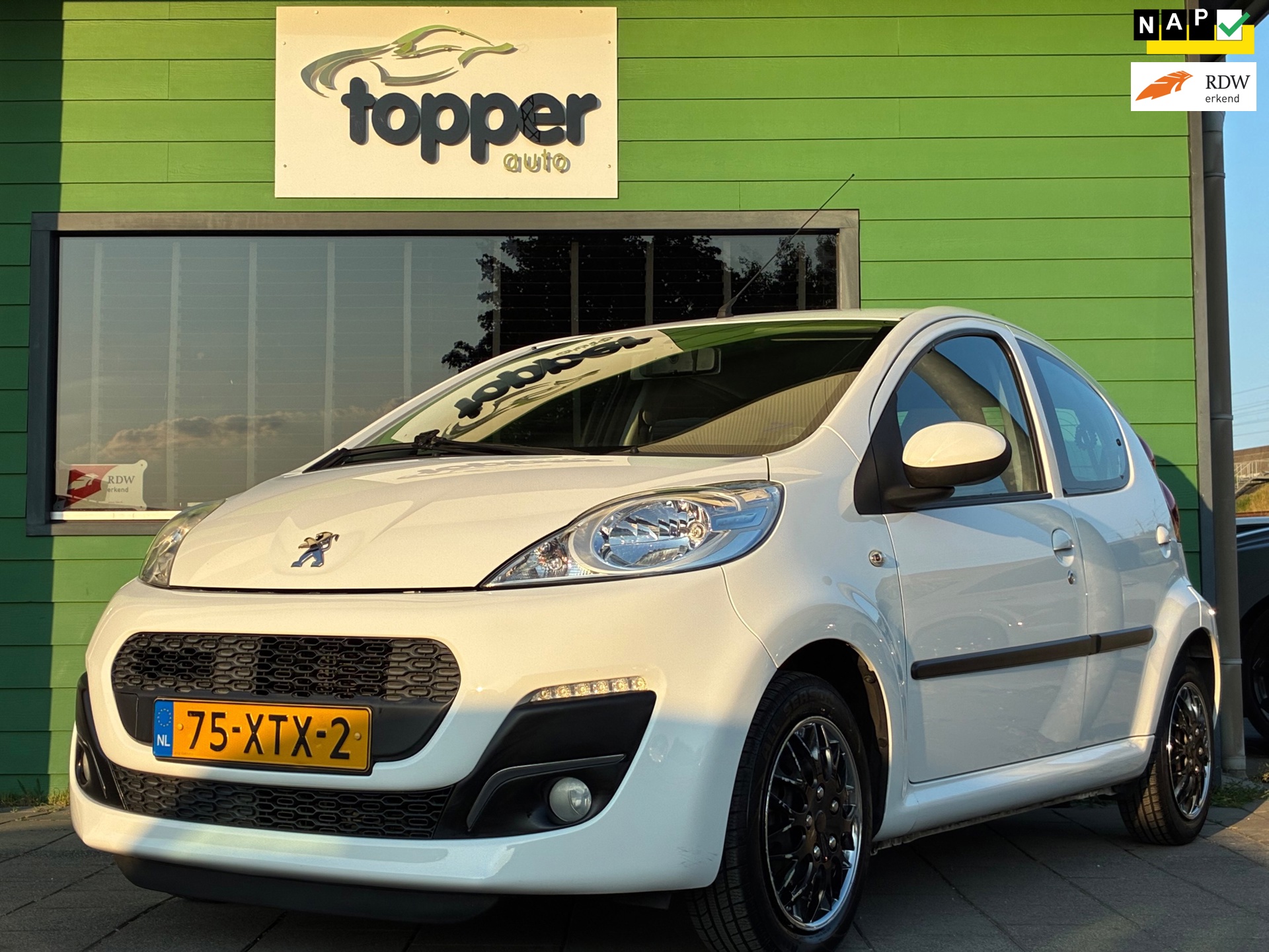 Peugeot 107 1.0 Active|2e Eigenaar|Airco|Elektr.ramen|5-Deurs|NAP