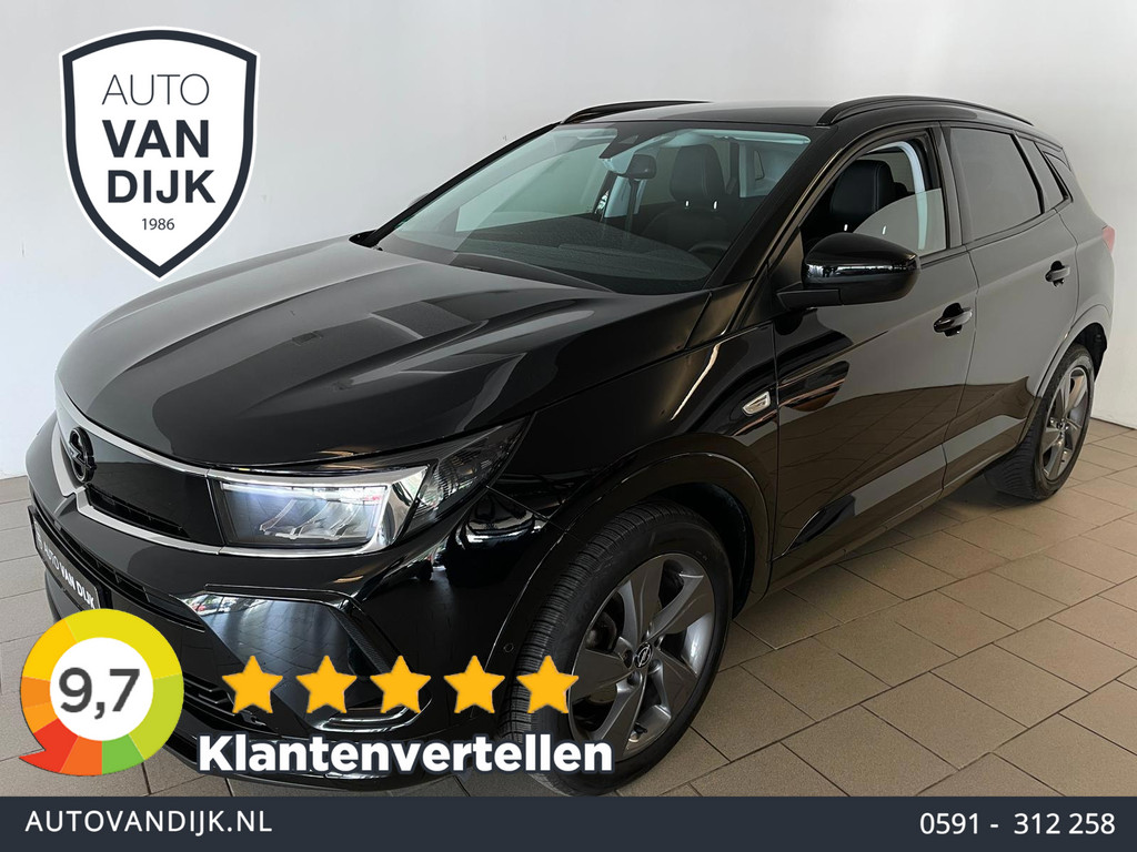 Opel Grandland 1.2 Turbo Edition AUTOMAAT AIRCO NAVI CRUISE BLUETOOTH STOELVERW STUURVERW VELGEN NIEUWSTAAT