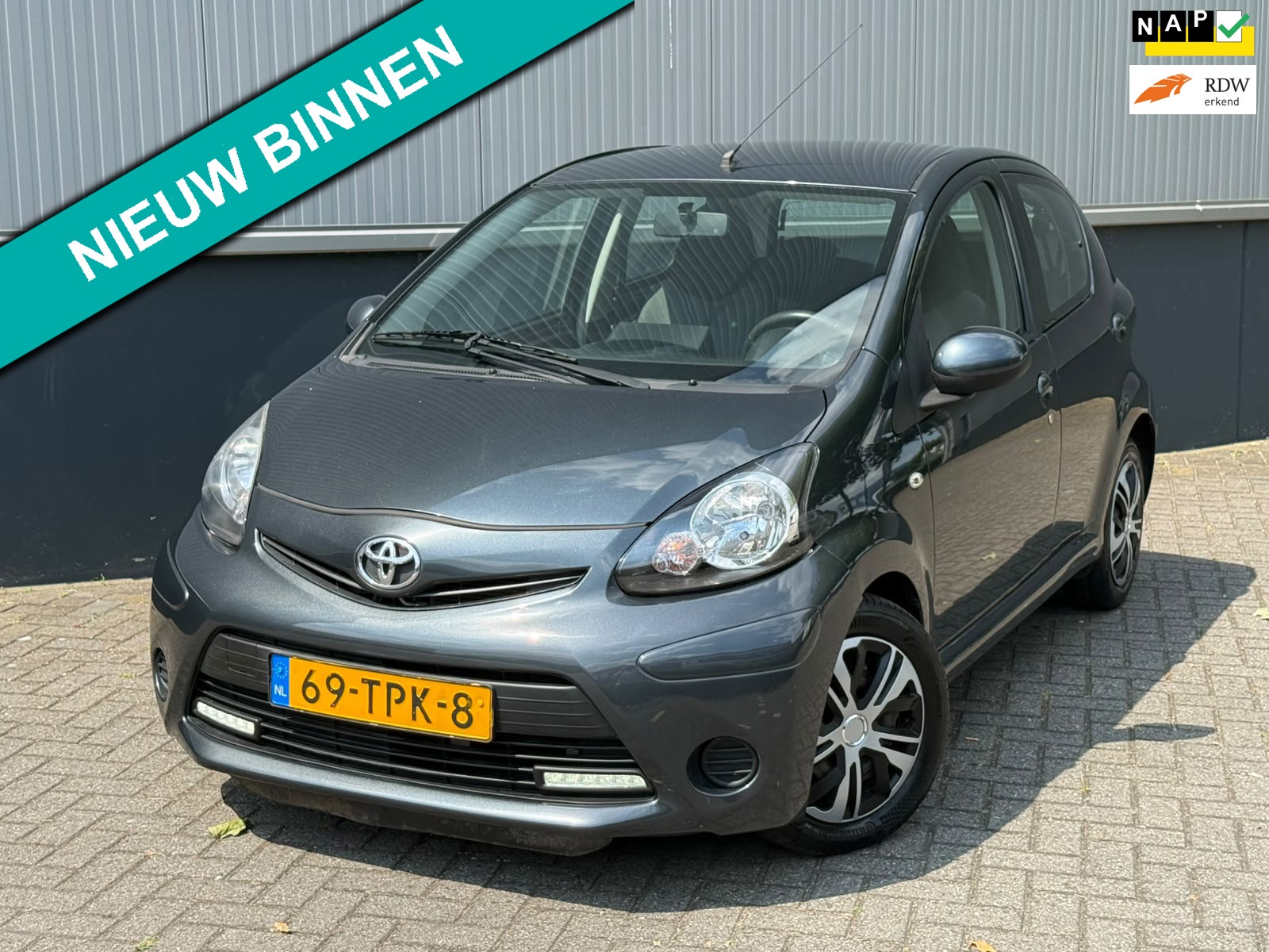 Toyota Aygo 1.0 VVT-i Aspiration Automaat Carplay Airco 5d Nap Nieuwe Apk