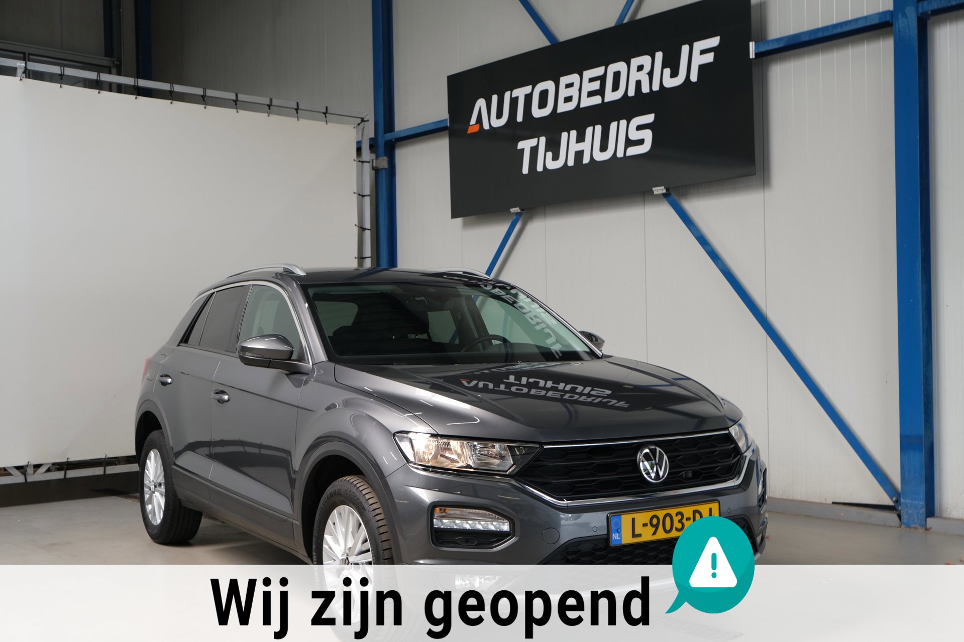 Volkswagen T-Roc 1.0 TSI Style - N.A.P. Airco, Cruise, Navi, PDC, Carplay.