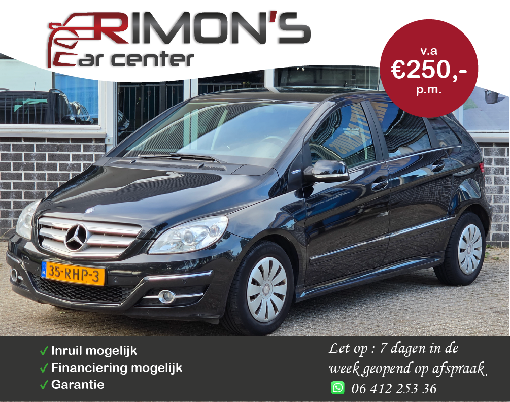 Mercedes-Benz B-klasse 160 BlueEFFICIENCY Business Class Apk TM 05-2027 Nap