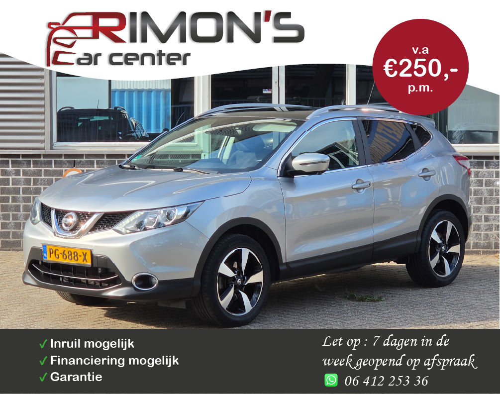 Nissan Qashqai 1.2 N-Connecta Pano 360 Camera KeyLesse Entry