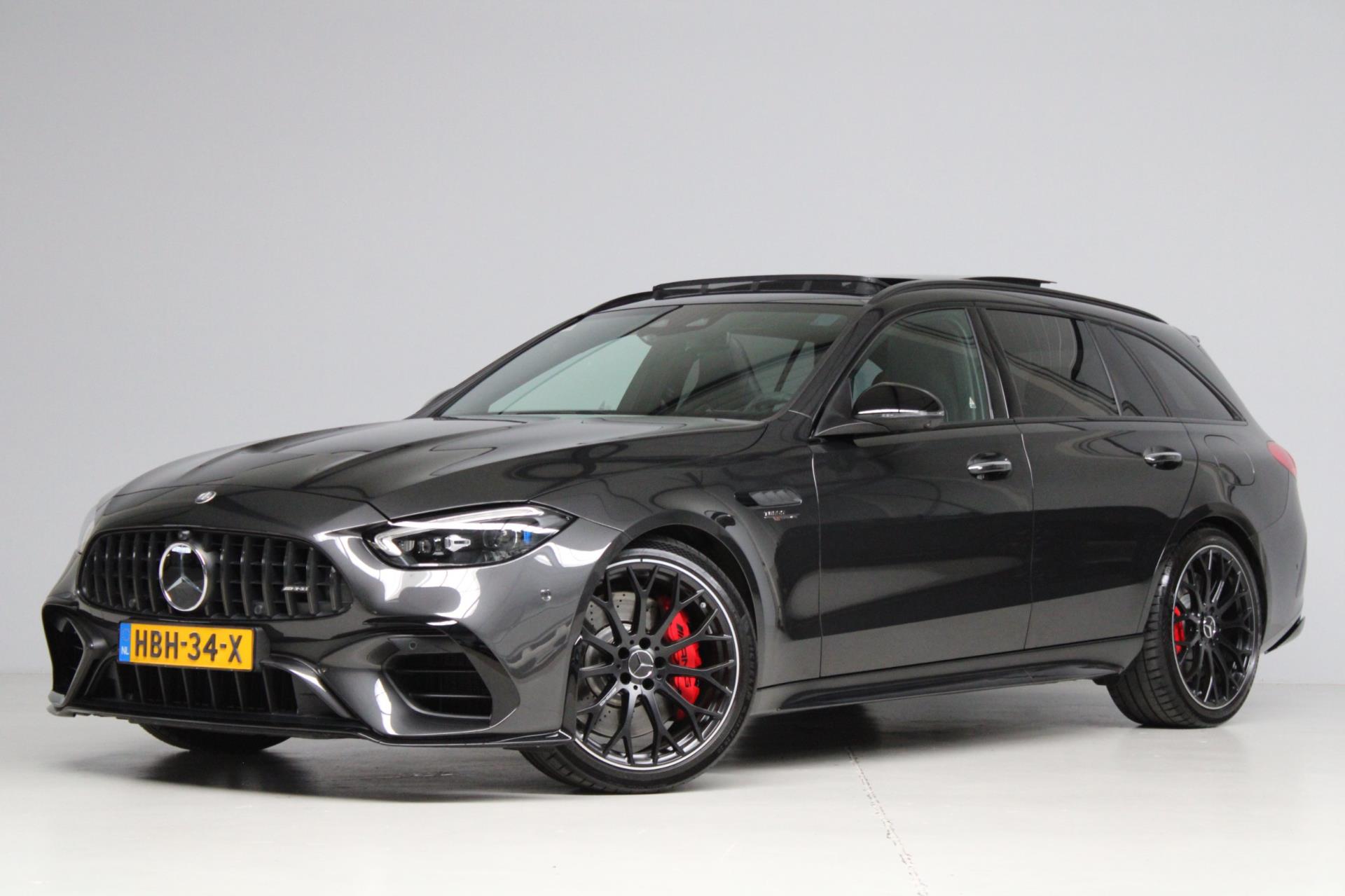 Mercedes-Benz C-klasse Estate AMG 63 S E Performance | burmester | aerodynamica pakket | stoelkoeling | head-up | AMG perf. seats