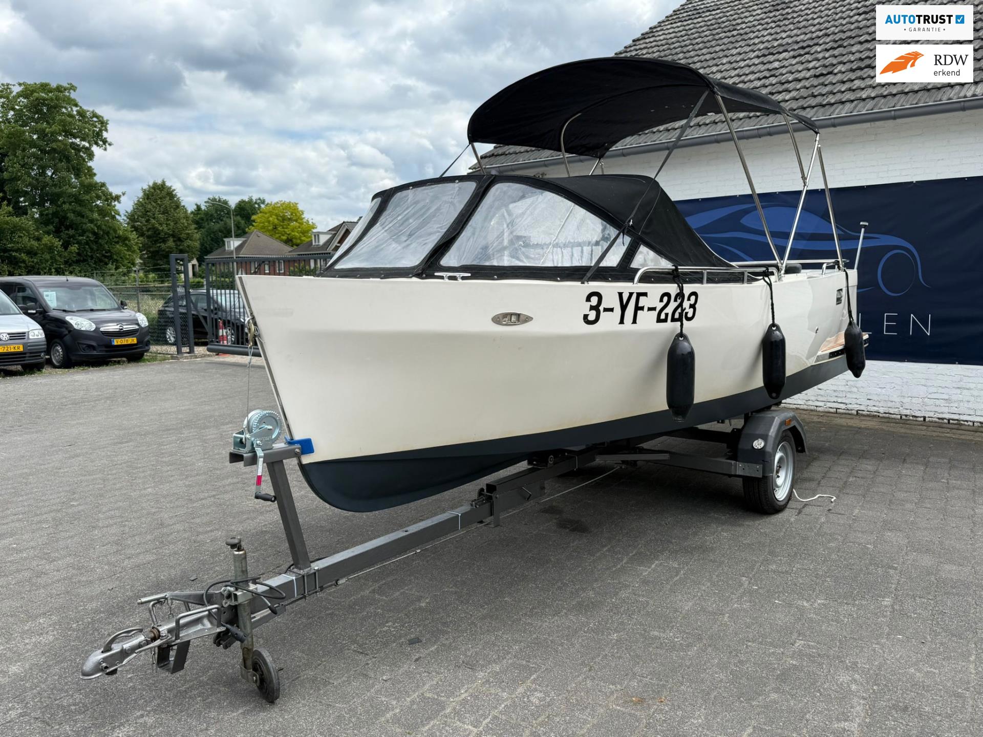 KRUGER ANTHENA DELUXE 600 / LEUKE, NETTE SLOEP MET OPLEGGER