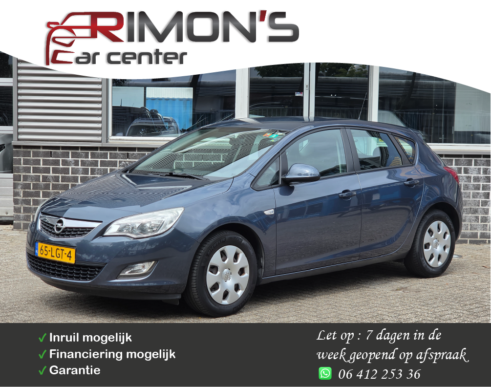 Opel Astra 1.4 Selection Airco 5 Deurs Apk Tm 07-2027