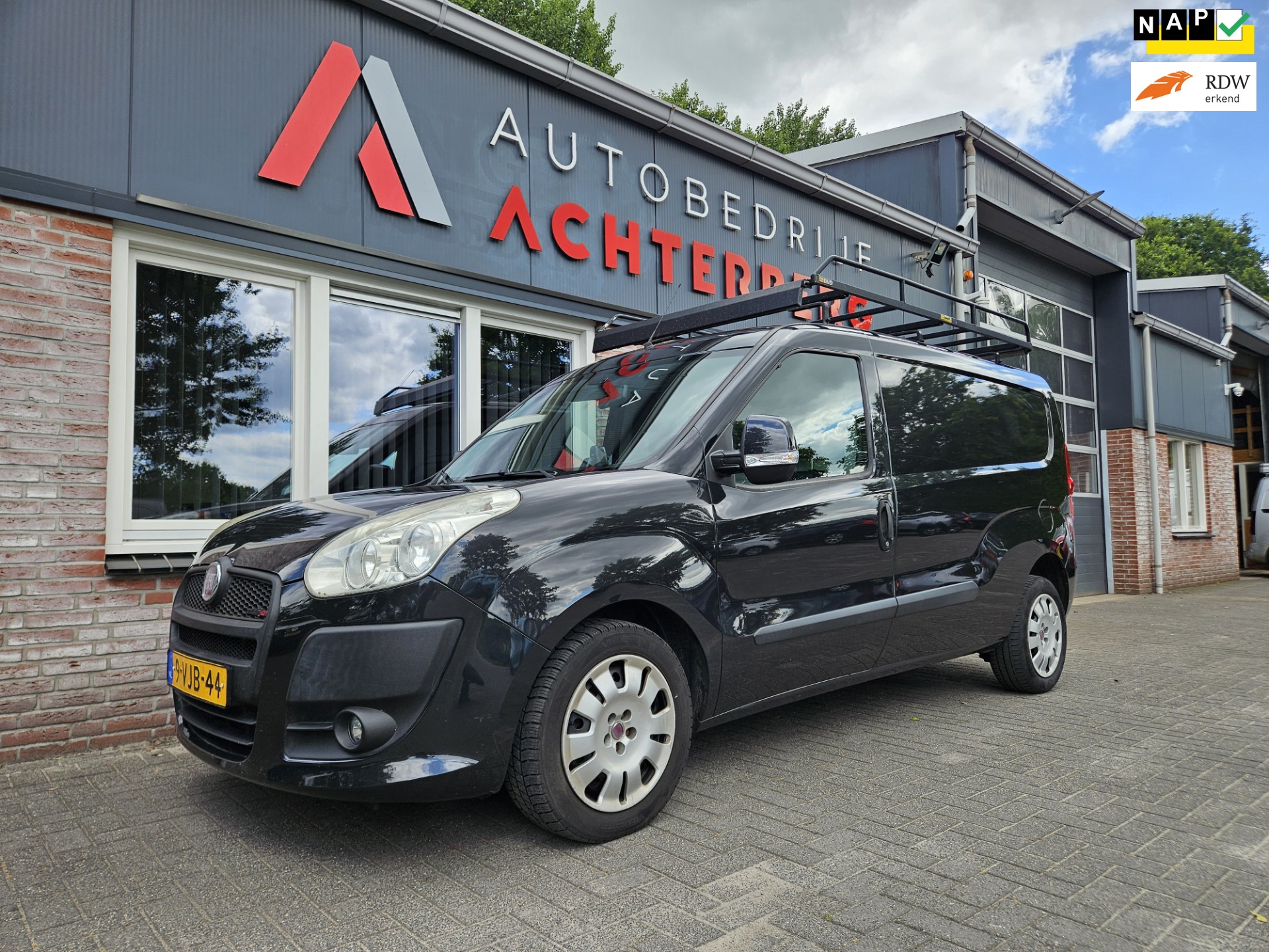 Fiat Doblò Cargo 1.6 MultiJet SX Maxi Marge! Trekhaak! Airco! Imperiaal! NAP! Nieuwe Apk!