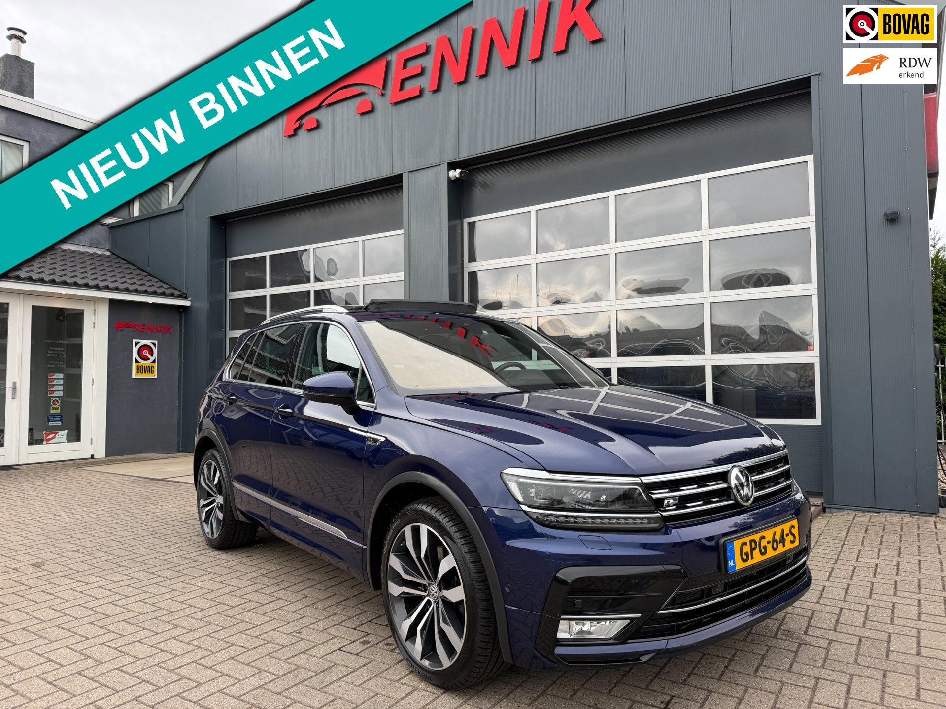 Volkswagen TIGUAN 2.0 TSI 4Motion Highline R / 2x R-Line / Pano / Dynaudio / Virtual / Full LED / Trekhaak .
